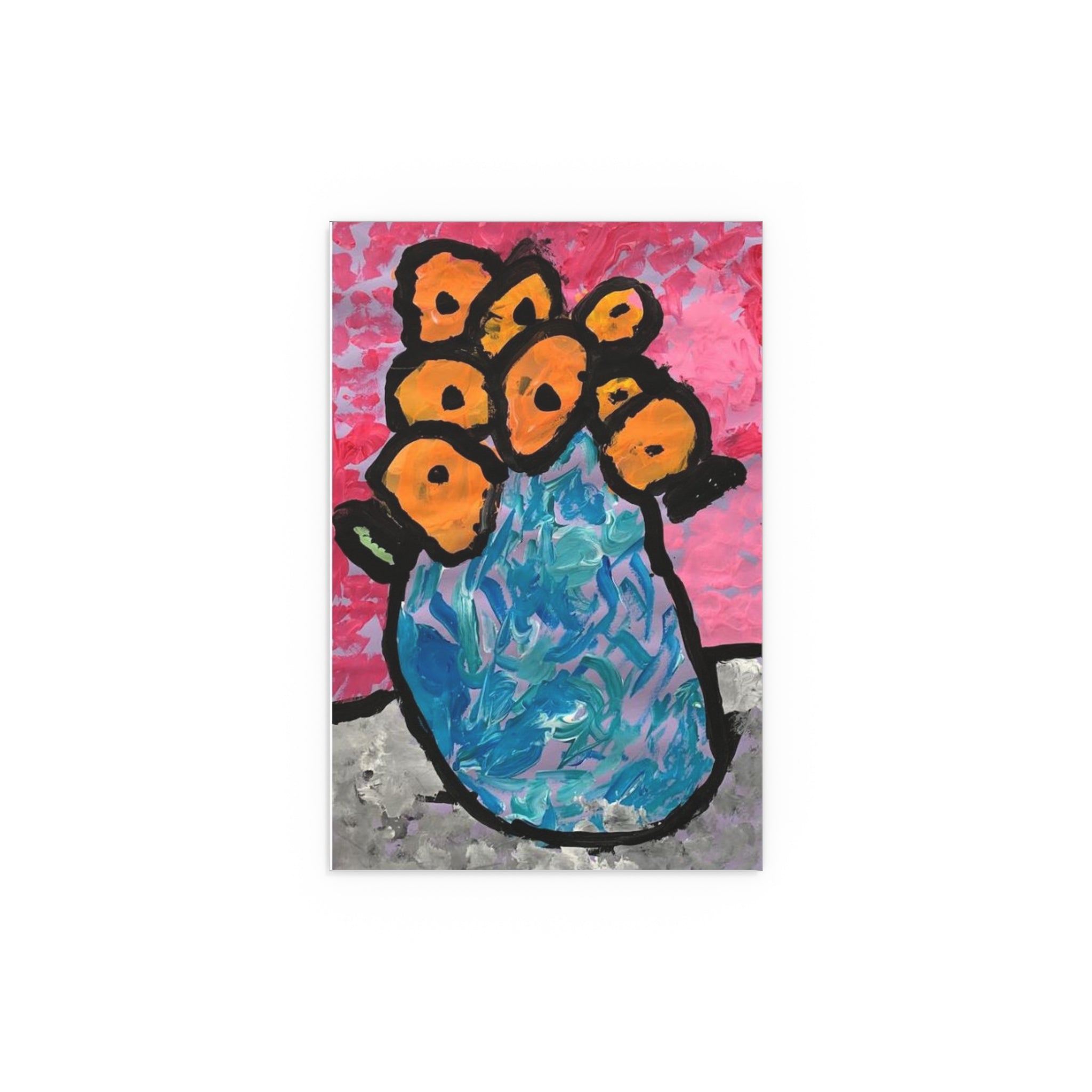 Berthe Morisot, Impressionist, Flowers in a Vase by Jackson Smith silk poster