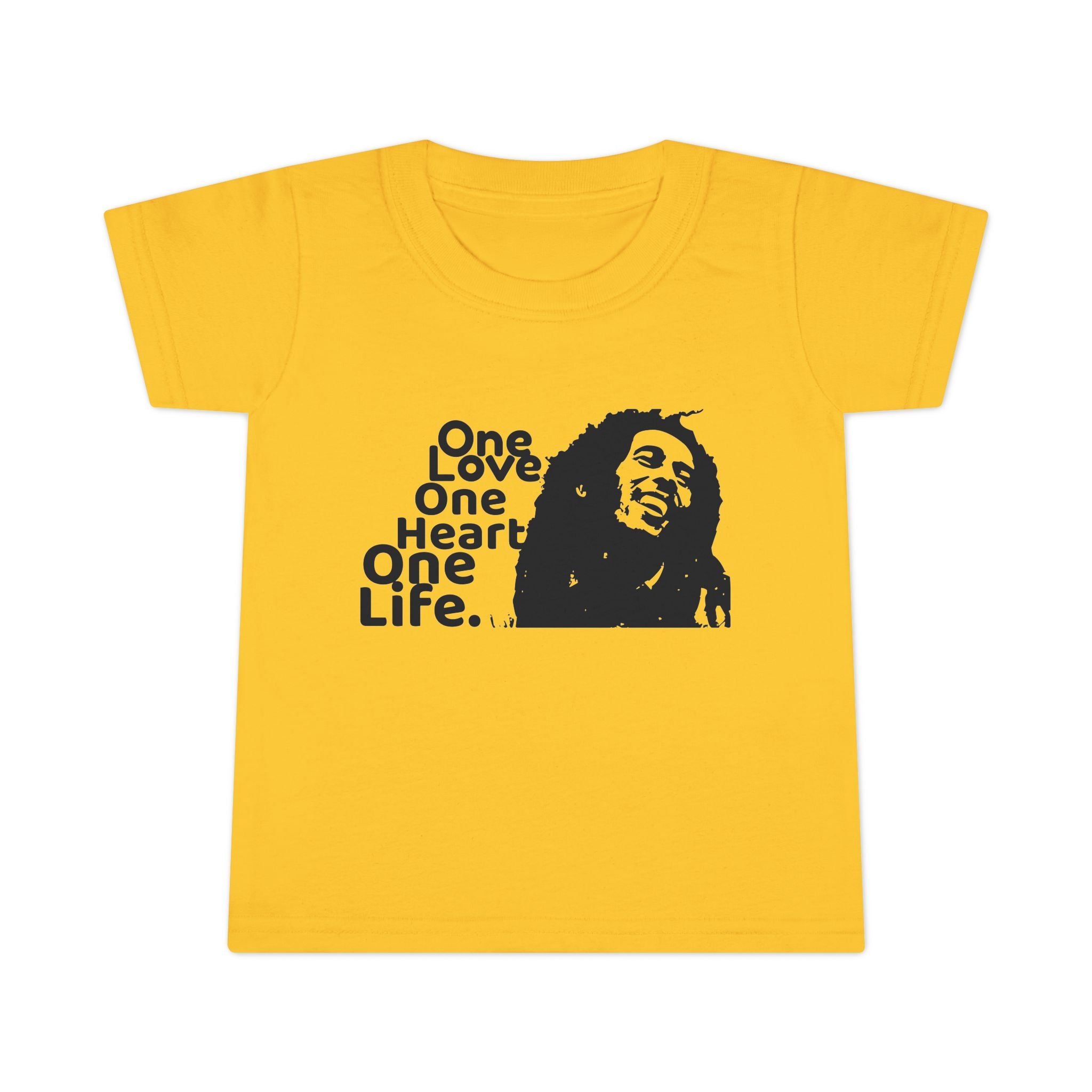 One Love Reggae Toddler T-shirt, Marley Tee For Toddlers