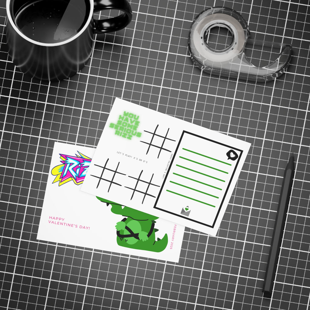 Rizz Valentine's Cards for Kids Valentines Day Cards for Classmates Valentine's Cards for Friends Valentine's Bundles w/envelopes