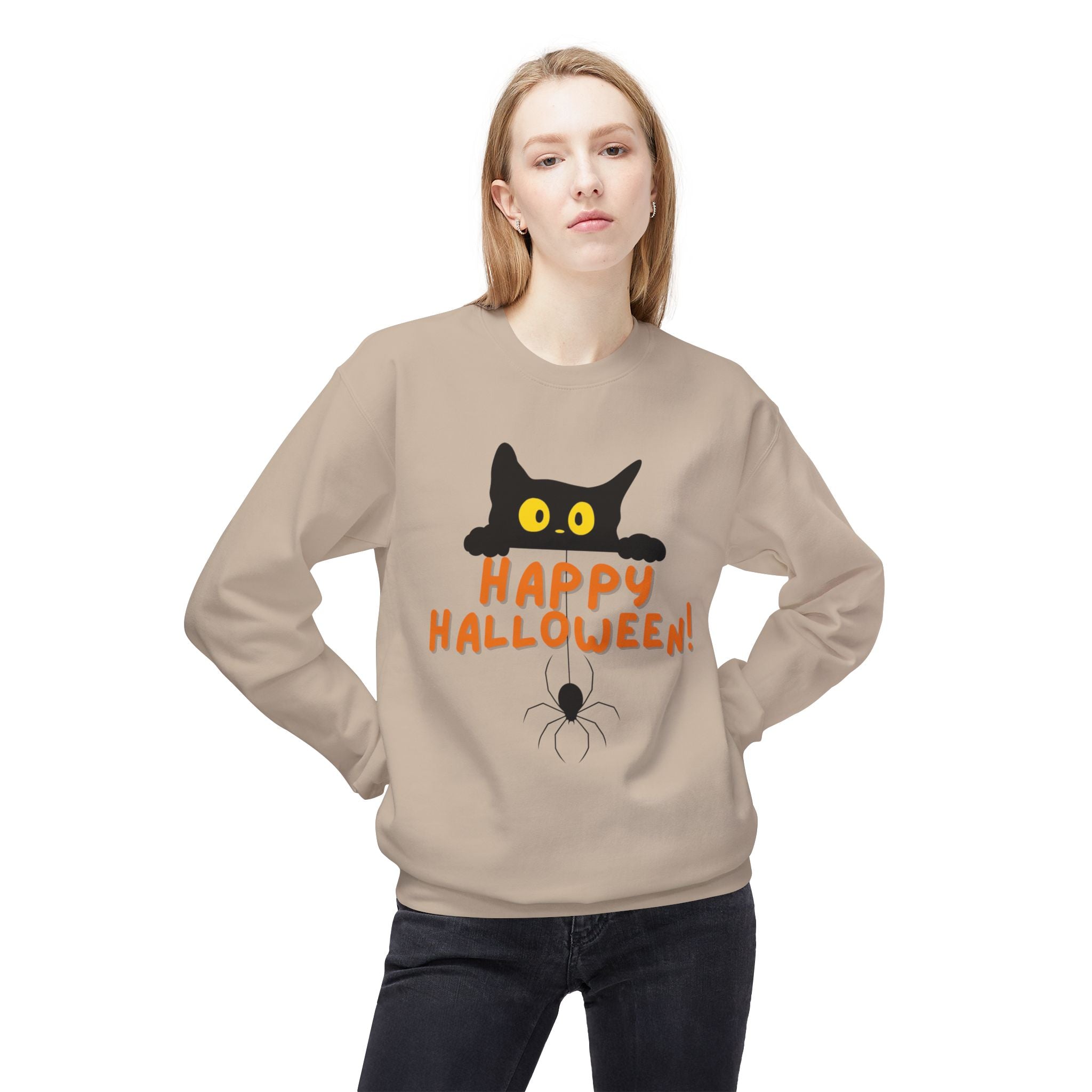 Halloween Sweatshirt for Halloween Shirt for Halloween Happy Halloween Sweatshirt Halloween Crewneck Sweatshirt