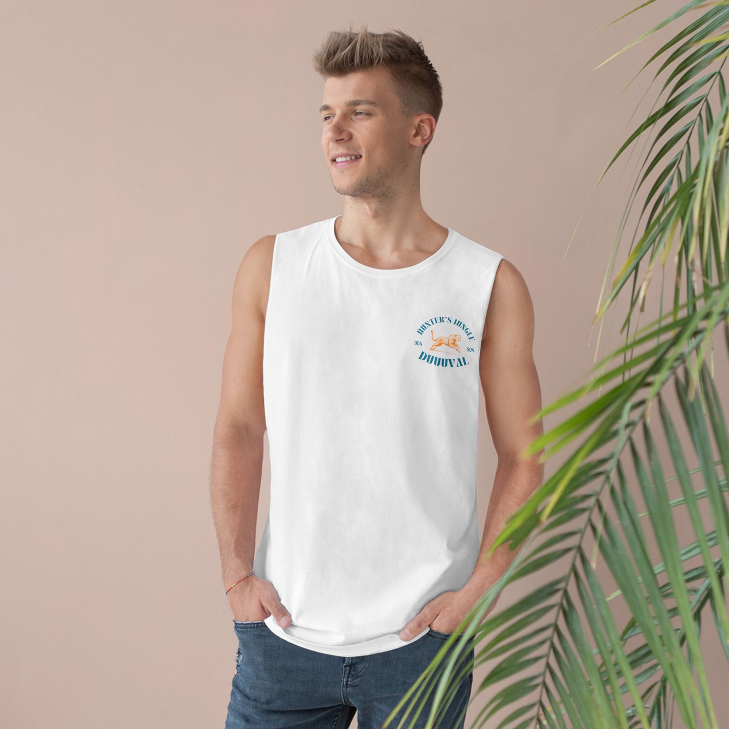 The Hunt is On Duuuval Sleevelss Shirt The Hunt is On Muscle Shirt Duuuval Jags Workout Top