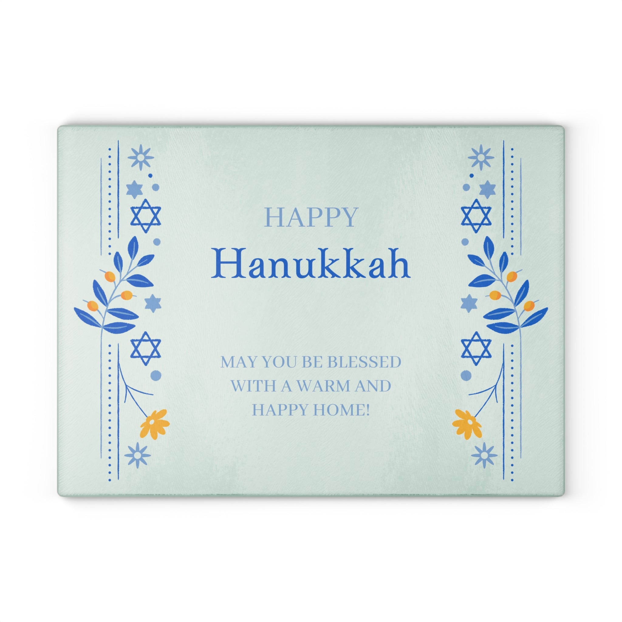 Menorah Trays for Hanukkah Gift - Hanukkah Drip Trays - Hanukkah Decorations - Chanukah Candle Wax Drip Tray - Jewish Home Decor