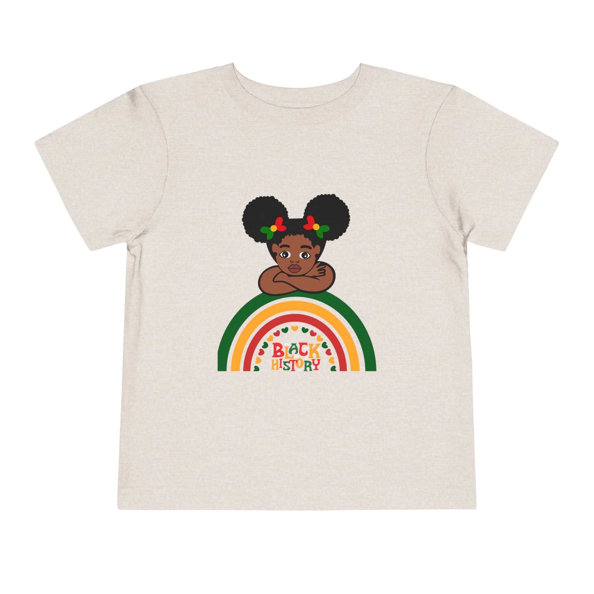 Black History Toddler Tee February is BLack History Month T Shirt for Black History Month