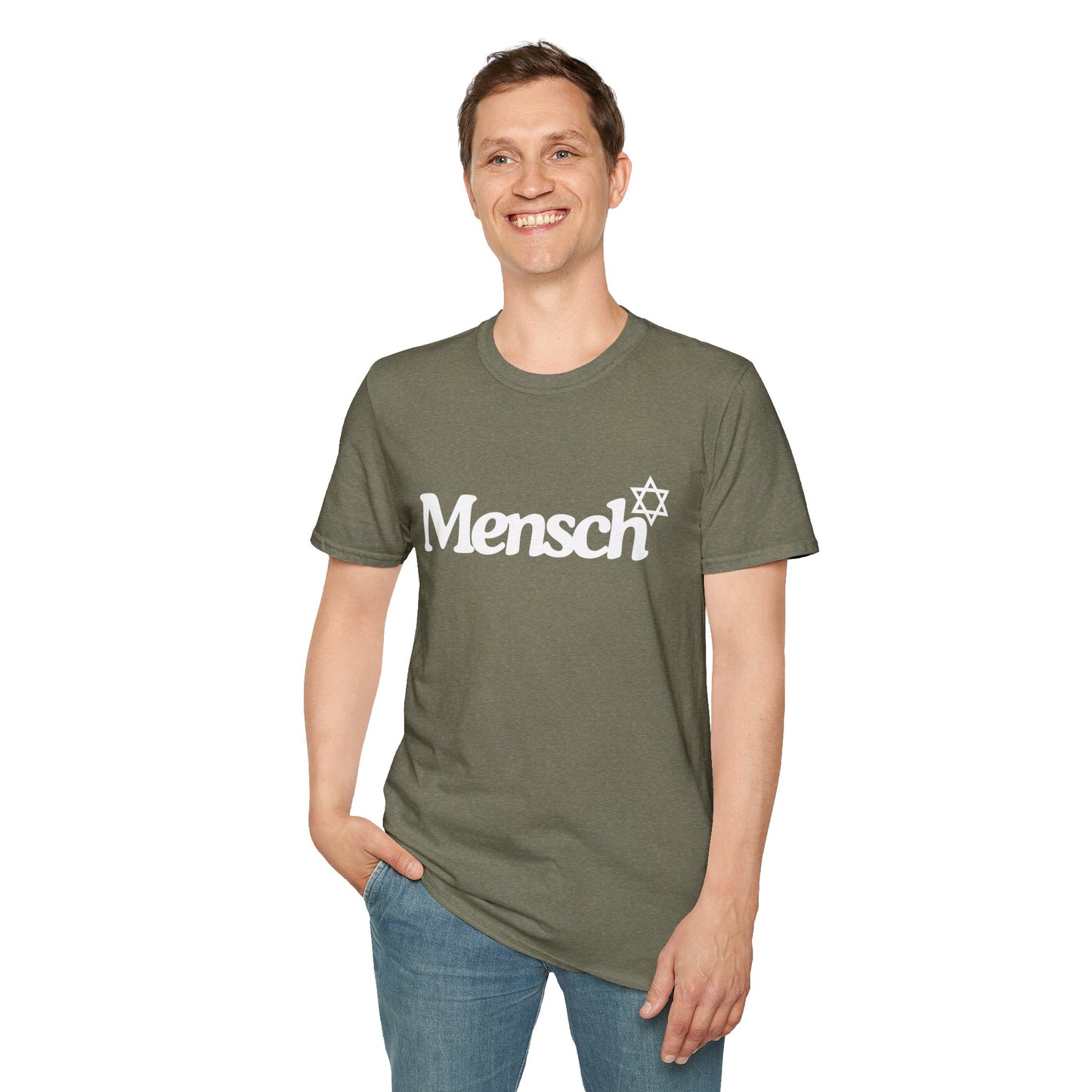 Mensch T Shirt Softstyle Mensch T-Shirt Gift for Mensch