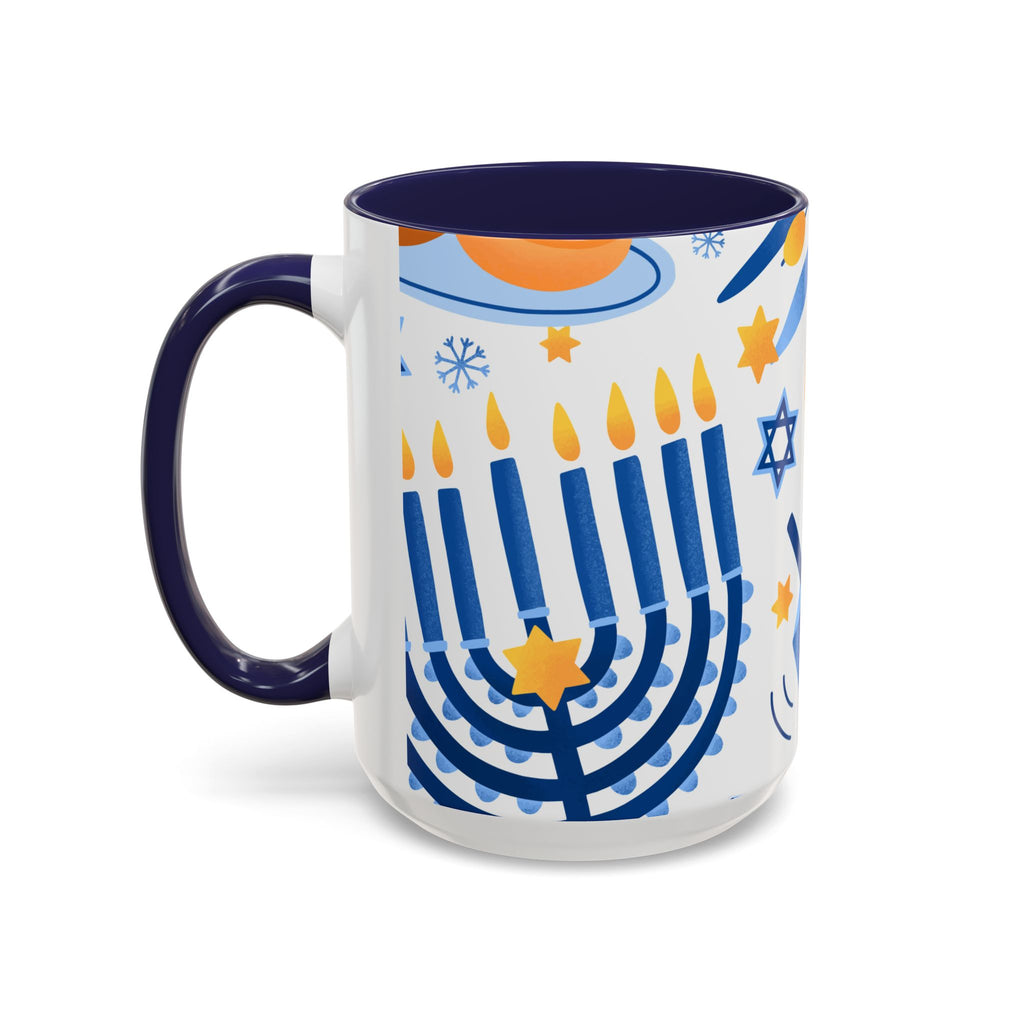 Bubbe's Hanukkah Accent Mug 11 or 15 oz
