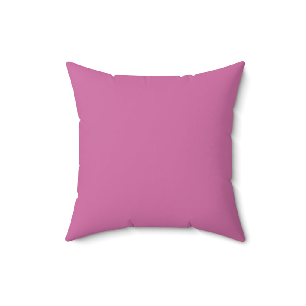 Skibidi Spun Polyester Square Pillow
