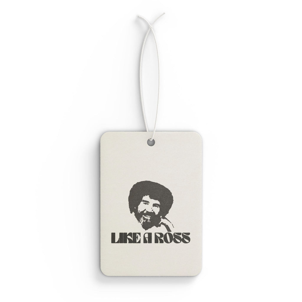 Bob Ross Car Air Freshener | Retro Car Decor, Gift for Artists, Unique Car Accessory, Bob Ross Lover Gift, Positive Vibes