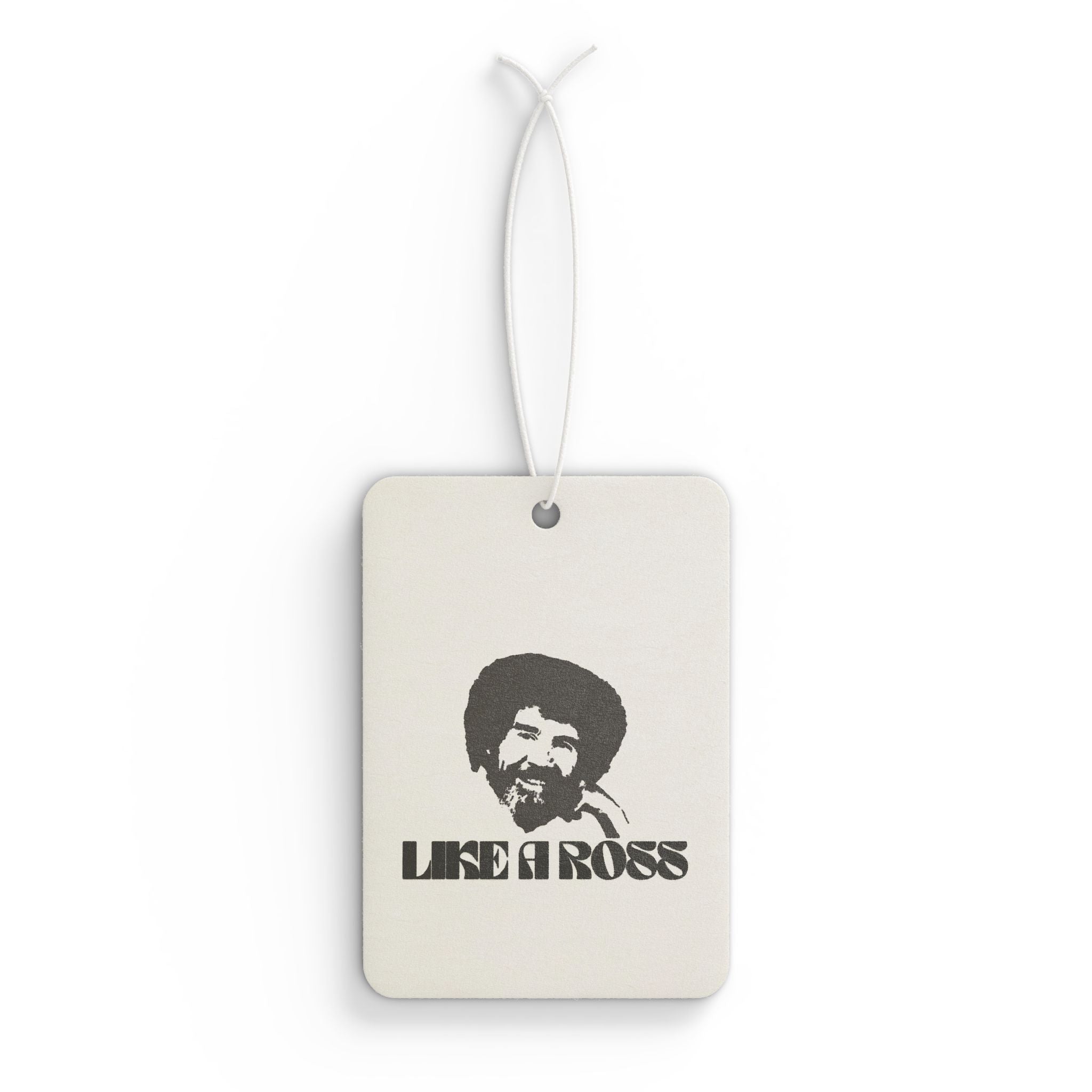 Bob Ross Car Air Freshener | Retro Car Decor, Gift for Artists, Unique Car Accessory, Bob Ross Lover Gift, Positive Vibes
