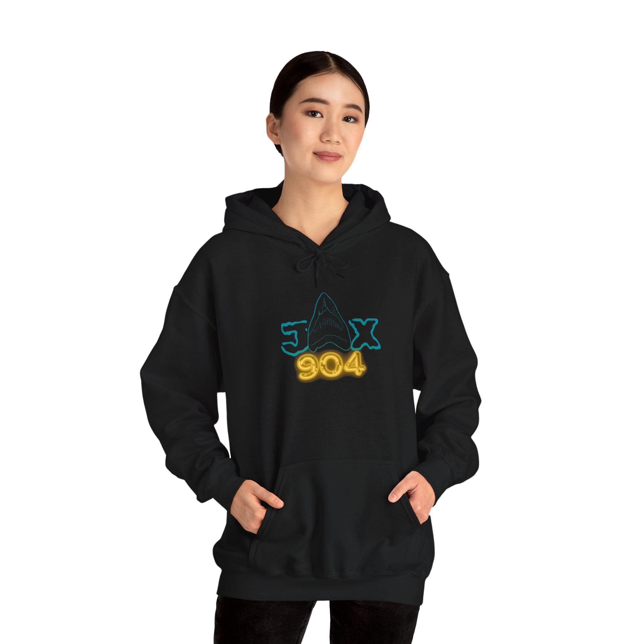 Shark Tooth Hunter 904 Unisex Heavy Blend™ Hooded Sweatshirt