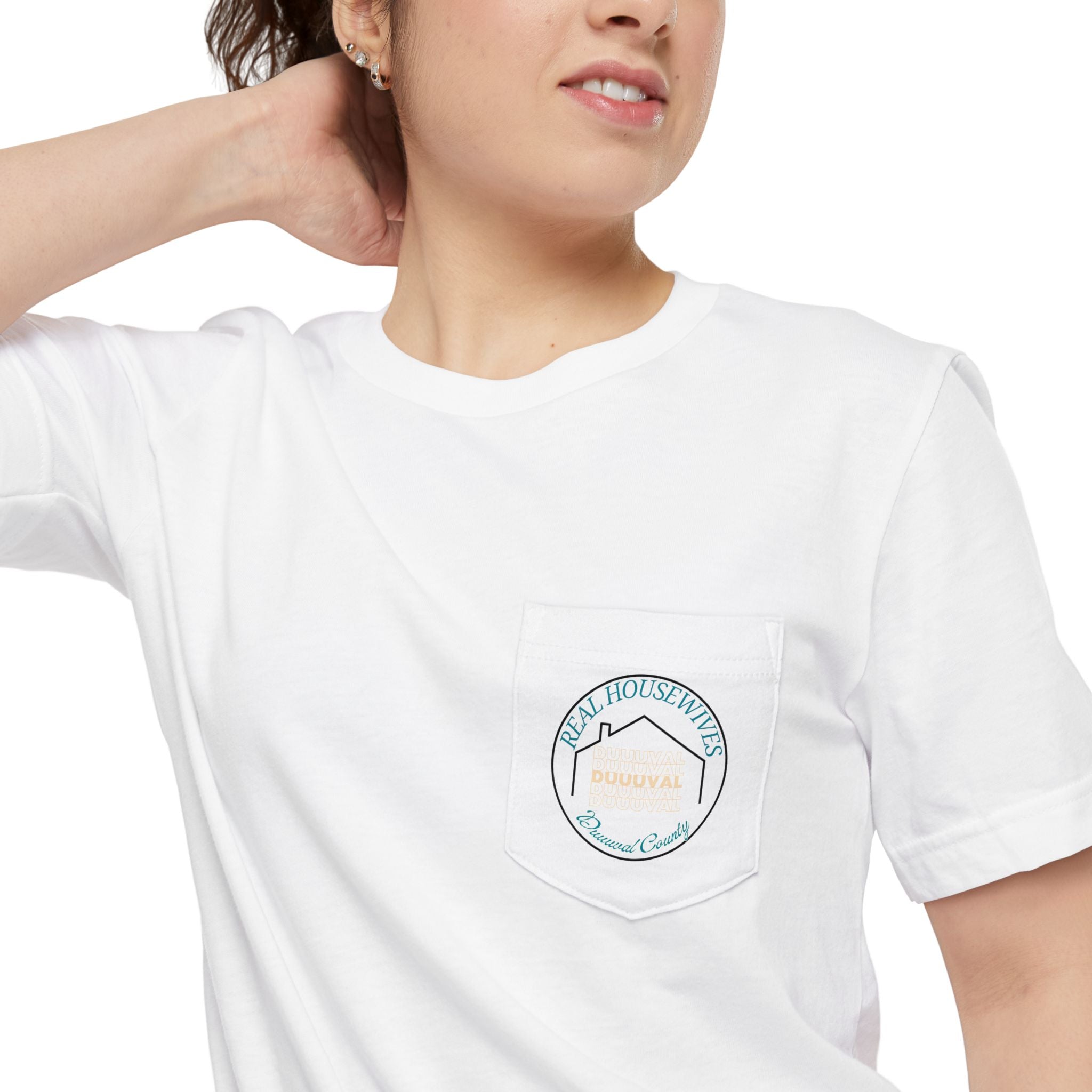 Real Housewives of Duuuval County Pocket T-shirt