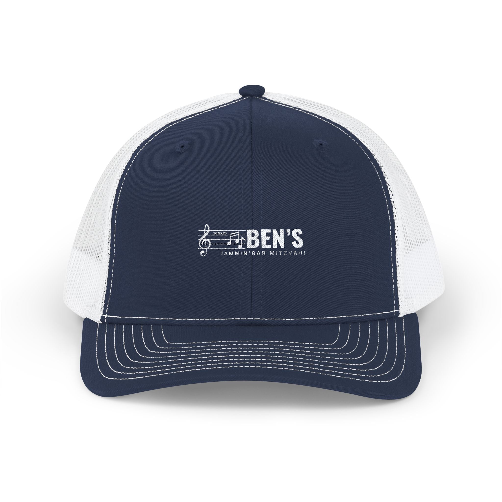 Custom Bar Mitzvah Trucker Hat (Ben)