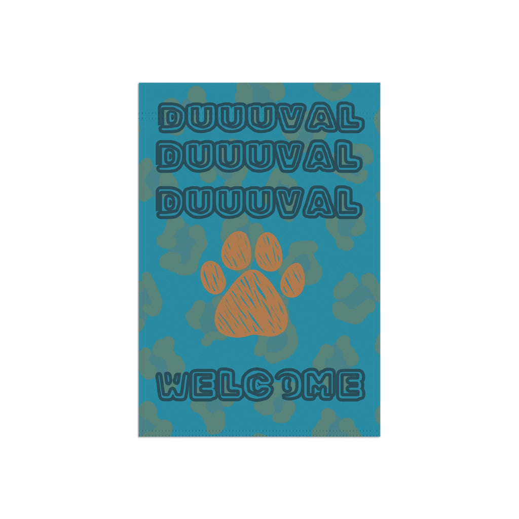 Duuuval Welcome Garden Flag