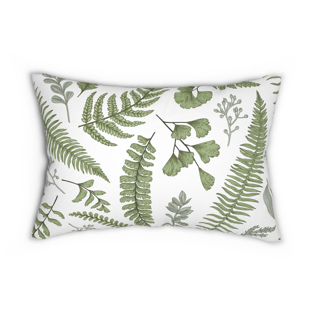 Quote Pillow Uncomfortable Life Quote White Lotus Green Decorative Pillow 20 x 14