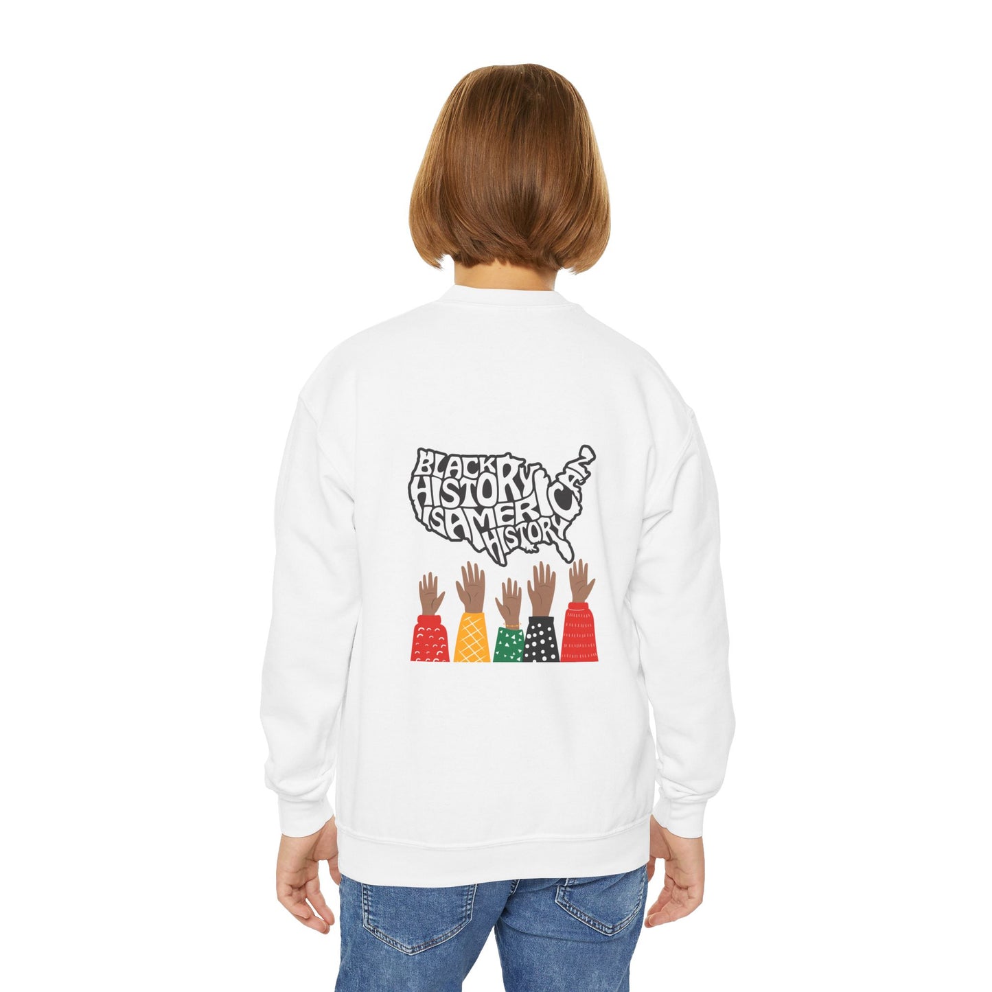 Black History Month Sweatshirt Youth Black History Month Sweatshirt