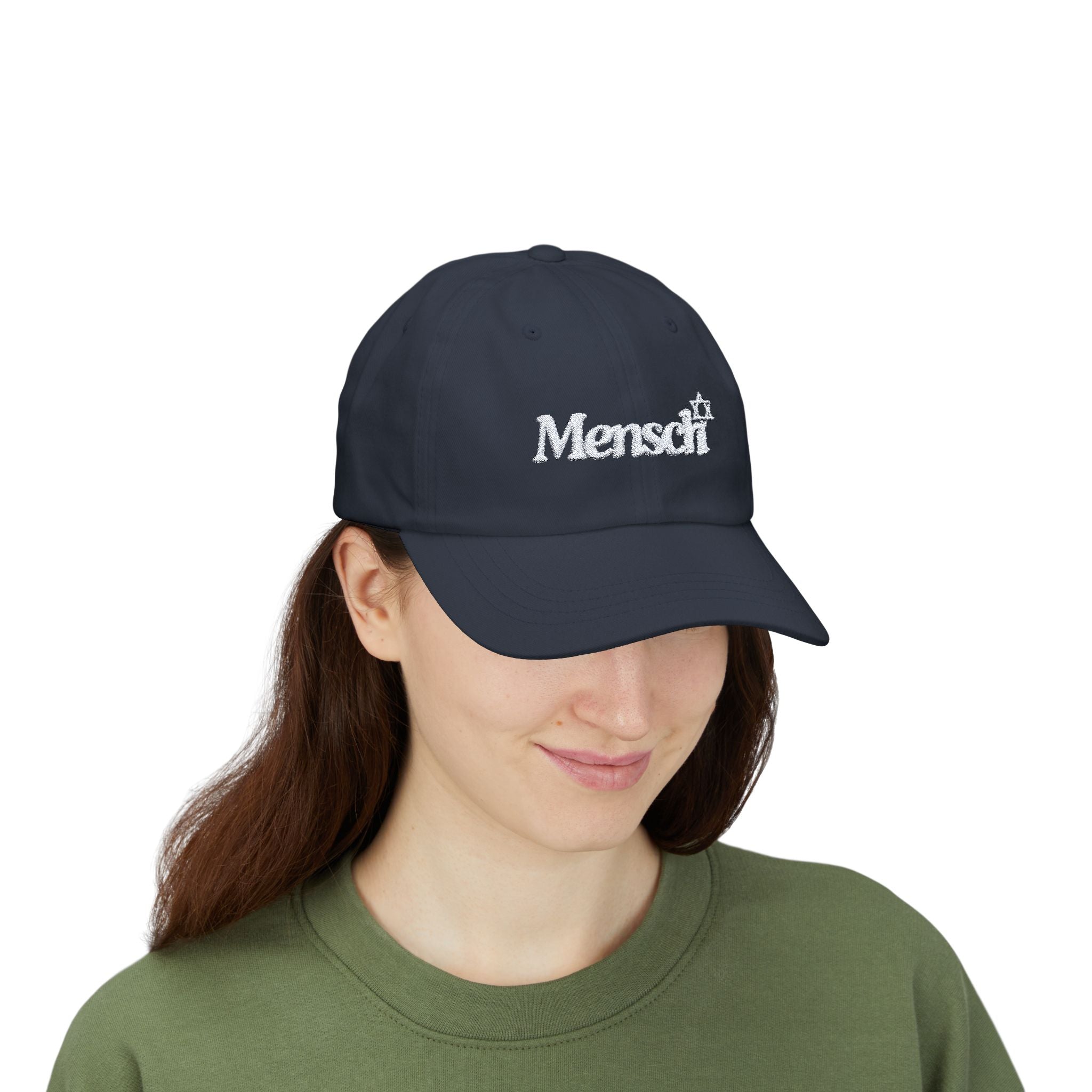 Mensch Hat  Baseball Hat Mensch Soft Cap Jewish Gift