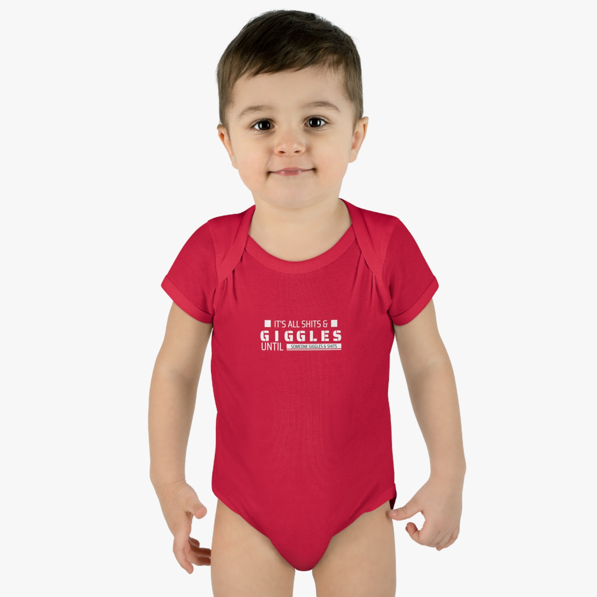 Giggles and.... Infant Baby Rib Bodysuit