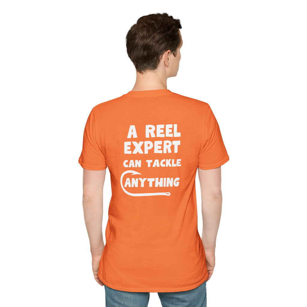 A Reel Expert Fishing Tee Unisex Softstyle T-Shirt