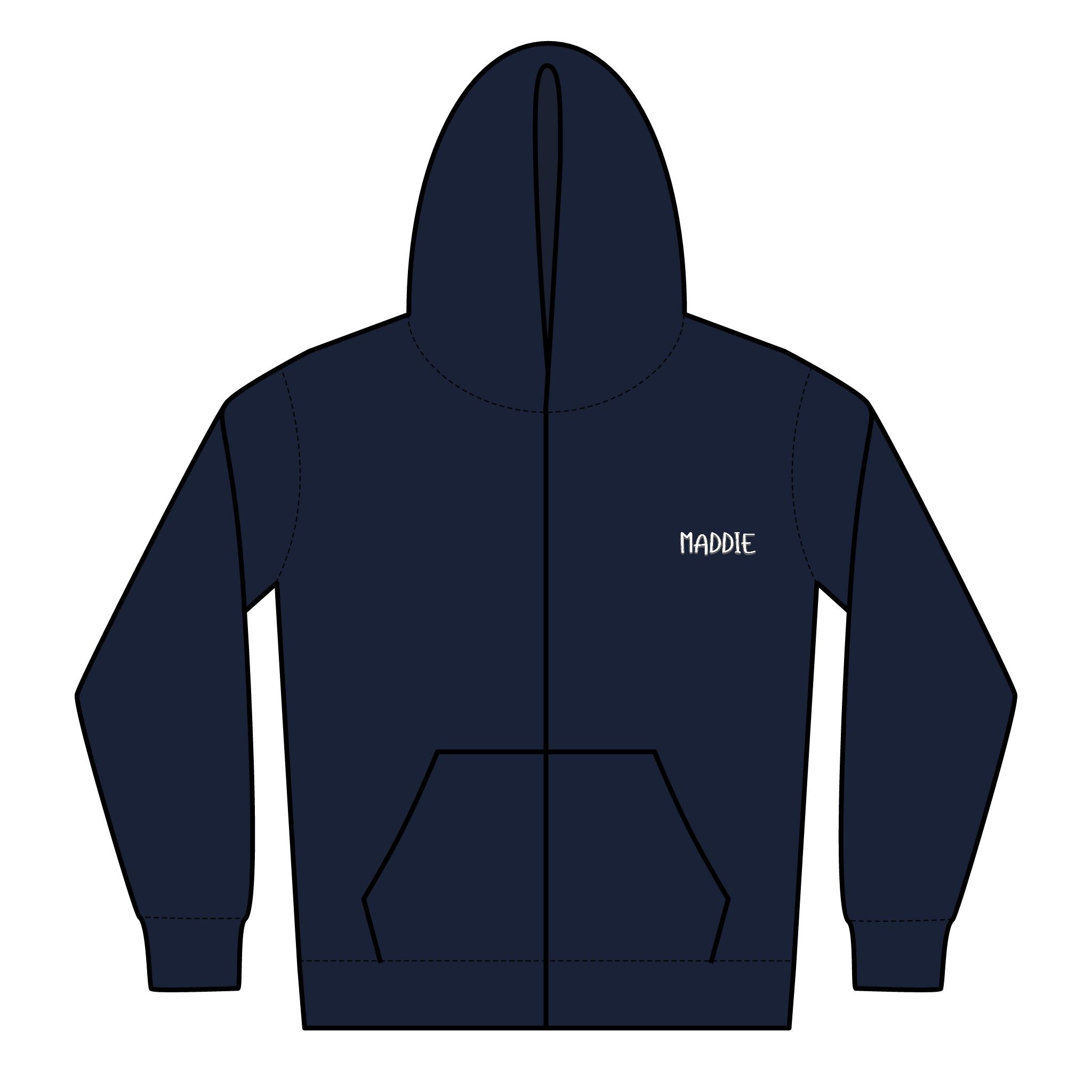 Custom Dance Youth Zipped Hoodie Dance is My Favorite Season