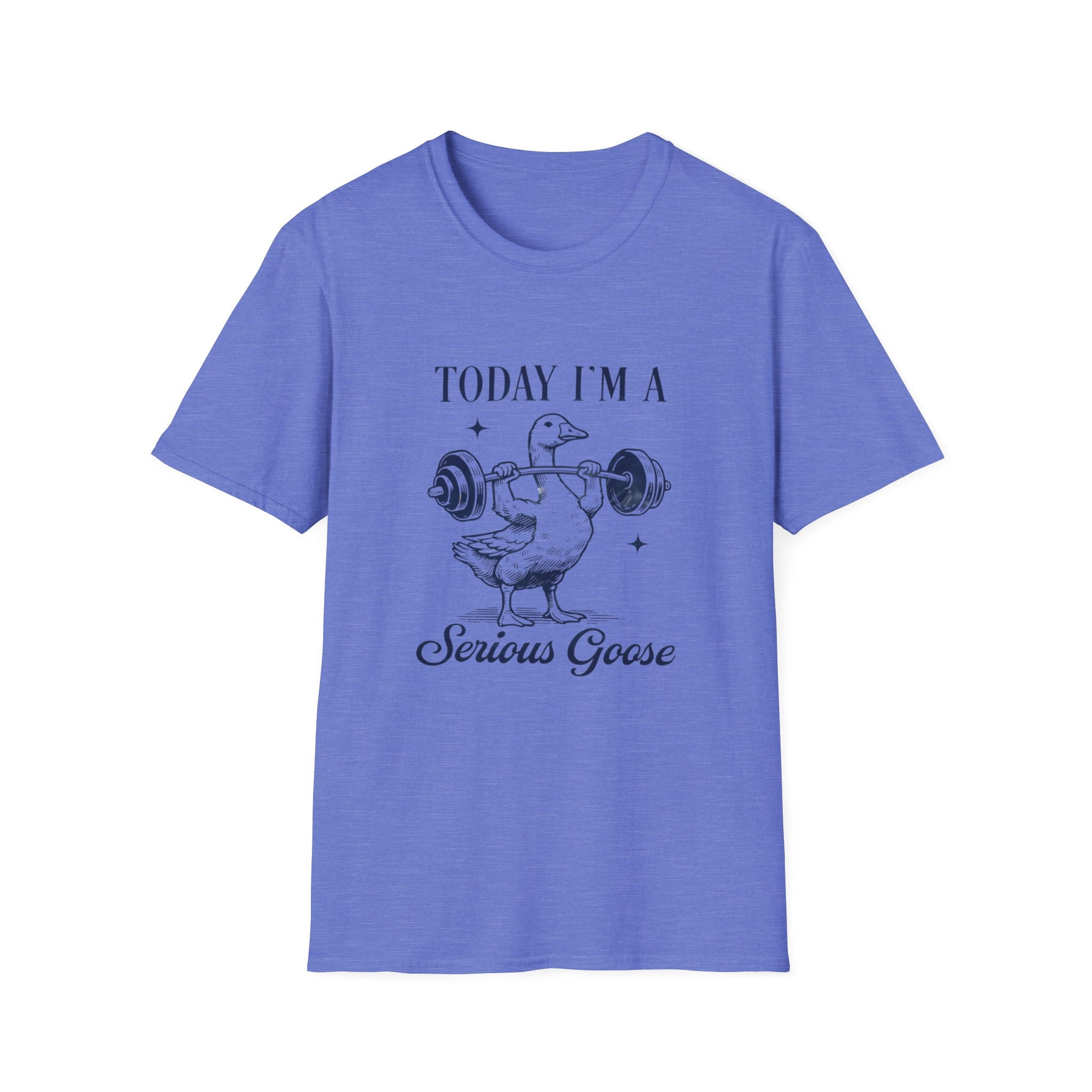 Serious Goose Tee Serious Goose Soft Vintage Style Tee, Funny Goose T-shirt