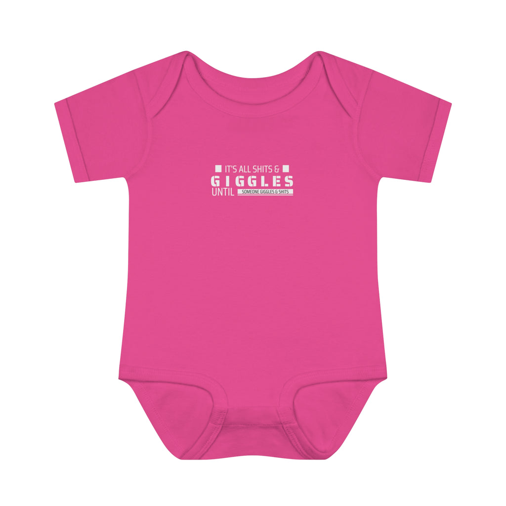 Giggles and.... Infant Baby Rib Bodysuit