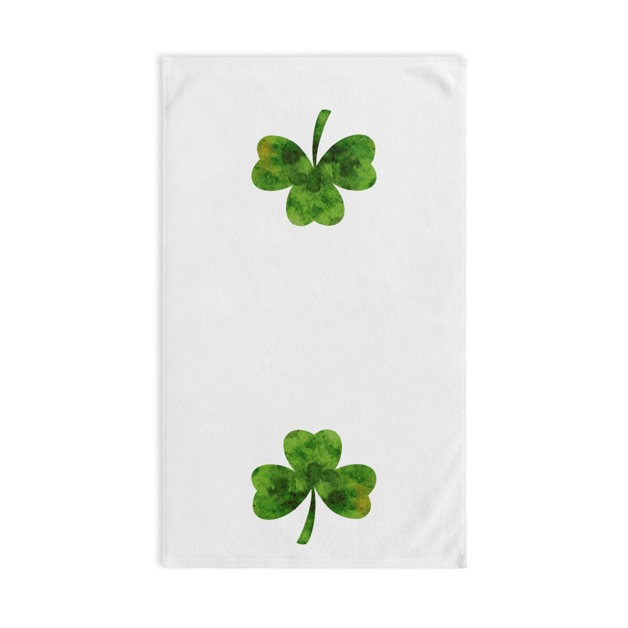 St. Patrick's Day Hand Towel Shamrock Hand Towel For St. Patrick's Day Irish Sink Towel