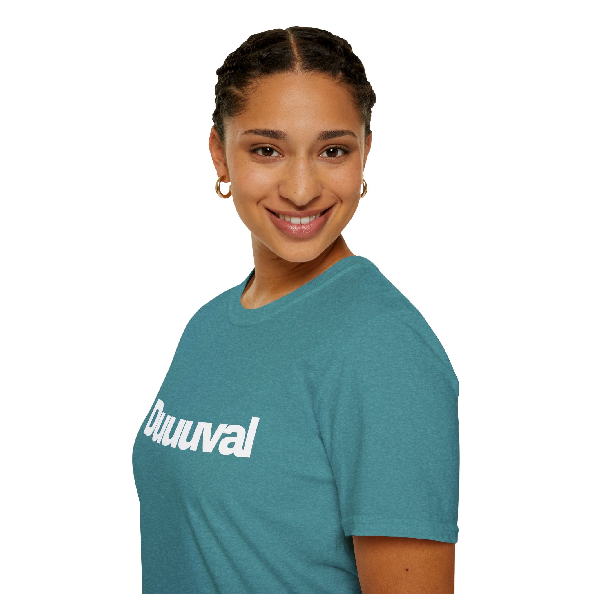 Duuuval Soft Tee with White Lettering Duval Show Your Love of the 904 in the Duuuval T-Shirt