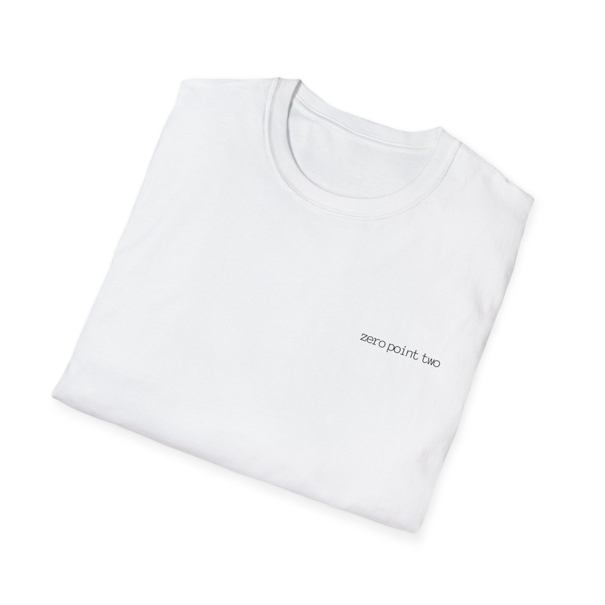Zero Point Two T Shirt 0.2 Jewish Identity Unisex Softstyle T-Shirt