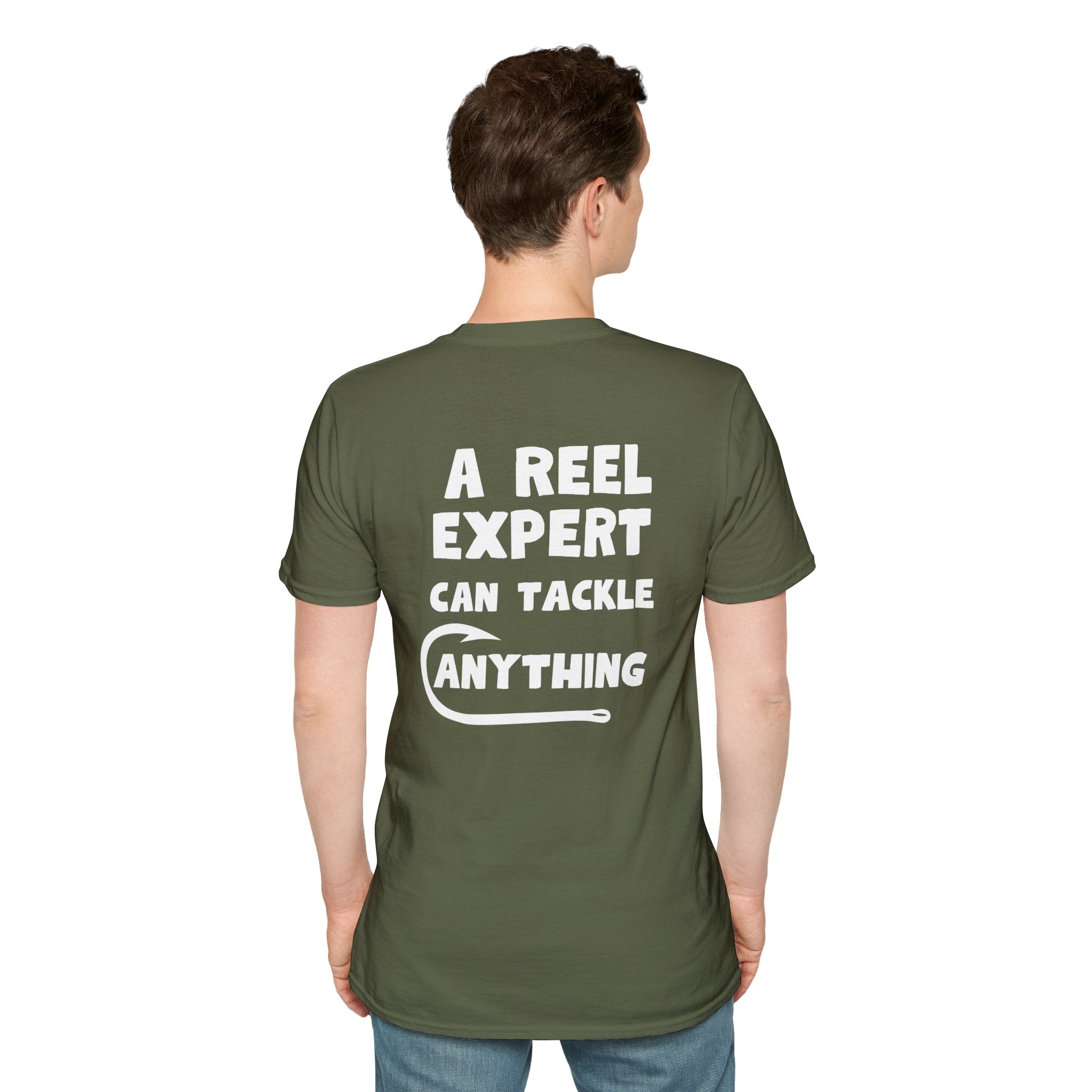 A Reel Expert Fishing Tee Unisex Softstyle T-Shirt