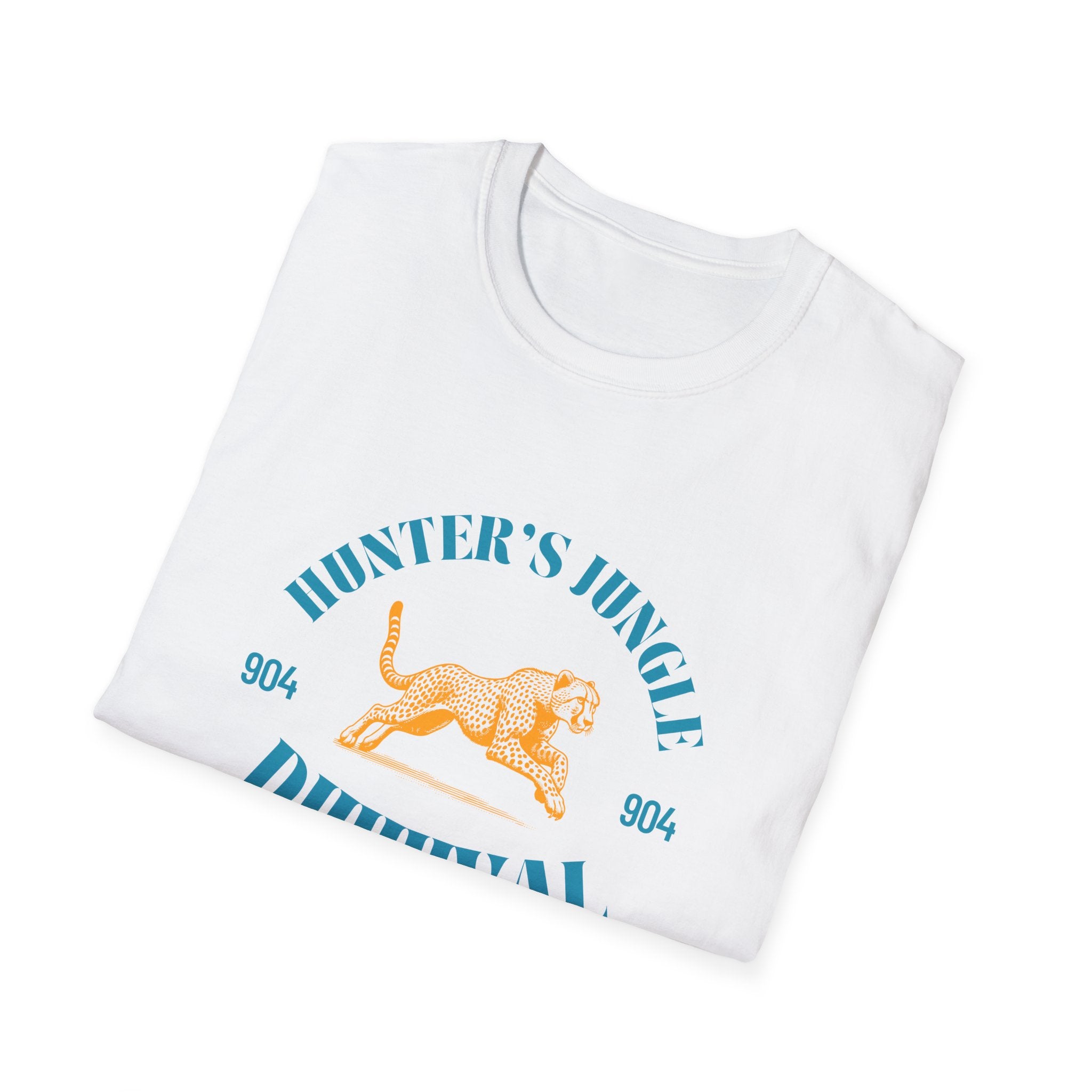 Hunter's Jungle  Soft T-Shirt - Duuuval Graphic Tee Vintage Travis Hunter T Shirt Jaguars Fans