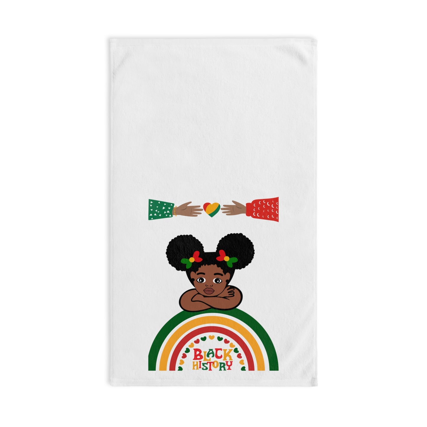 Black History Towel Celebrate Black History Hand Towel