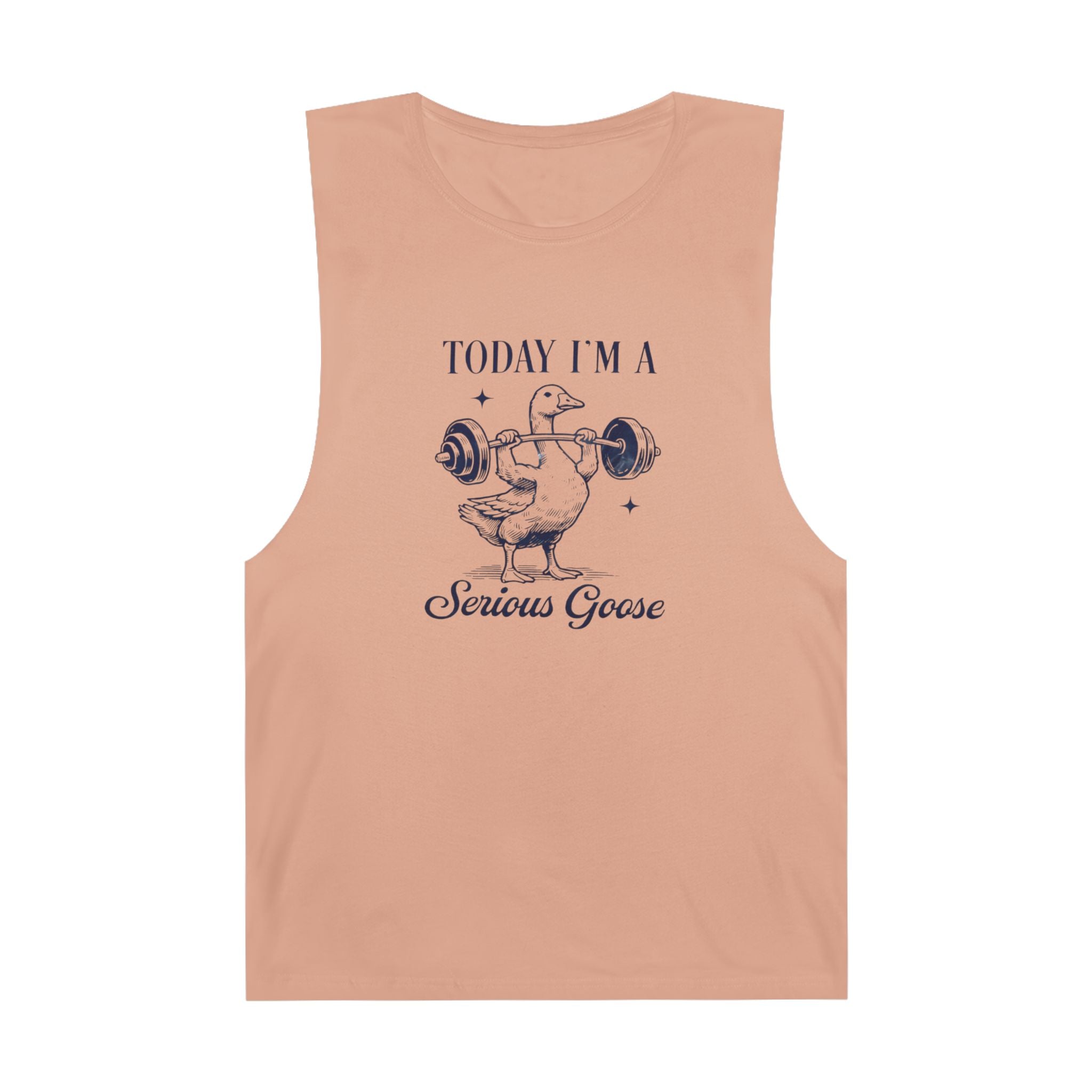 Serious Goose Tank - Unisex Gym Shirt, Funny Workout Tee, Barnard Style Tank Top