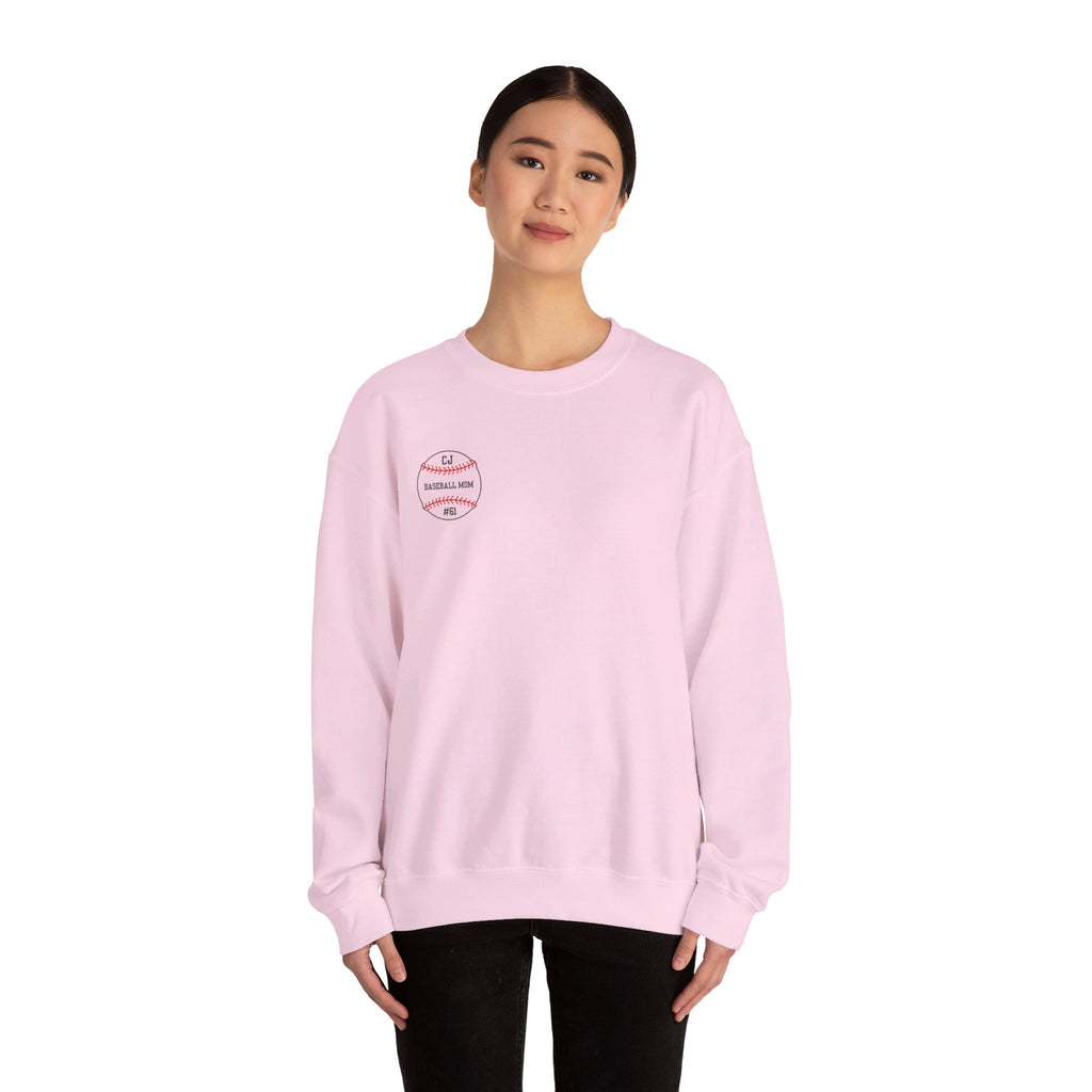 Custom Design CJs Mom Unisex Heavy Blend™ Crewneck Sweatshirt