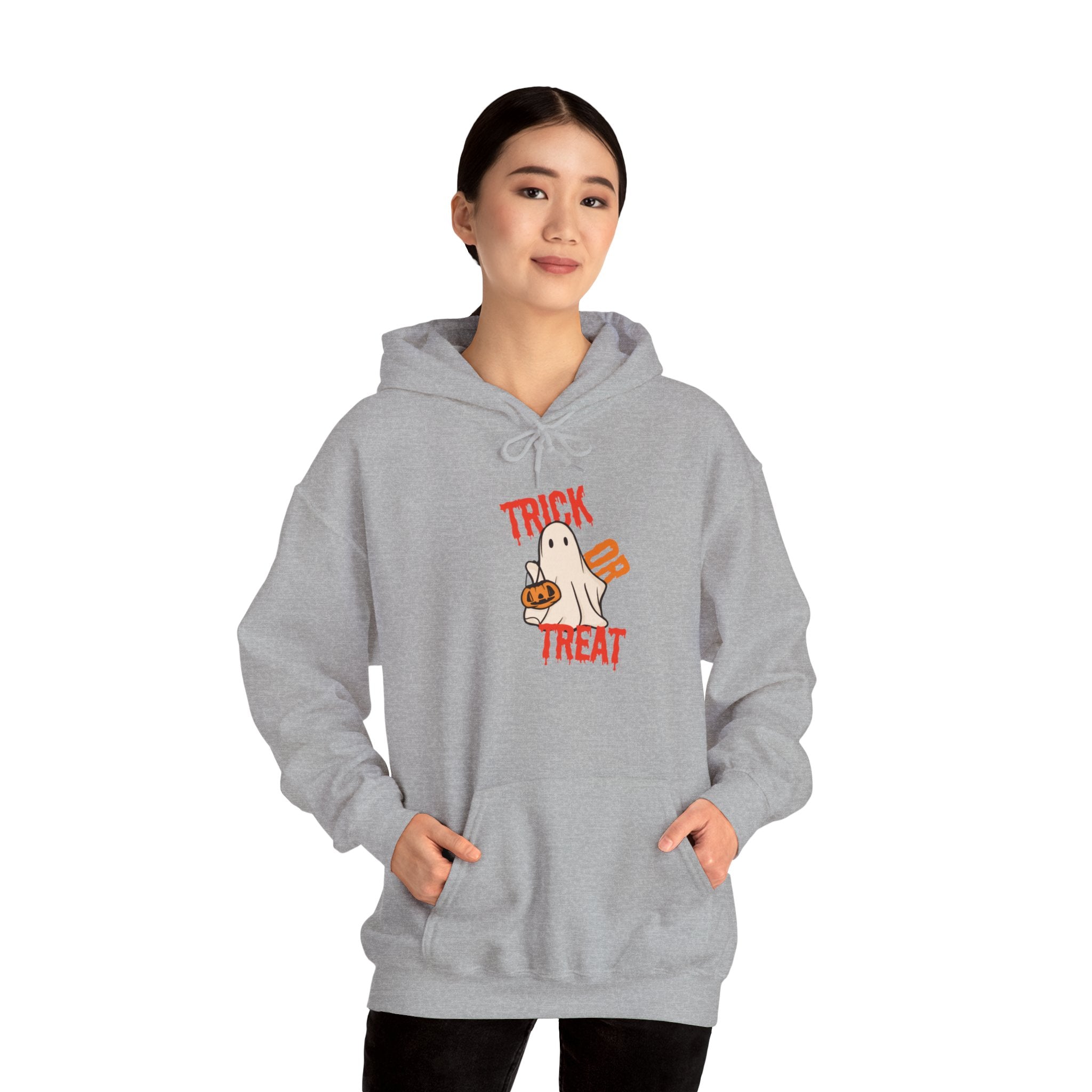 Halloween Hoodie Trick or Treat Halloween Hooded Sweatshirt