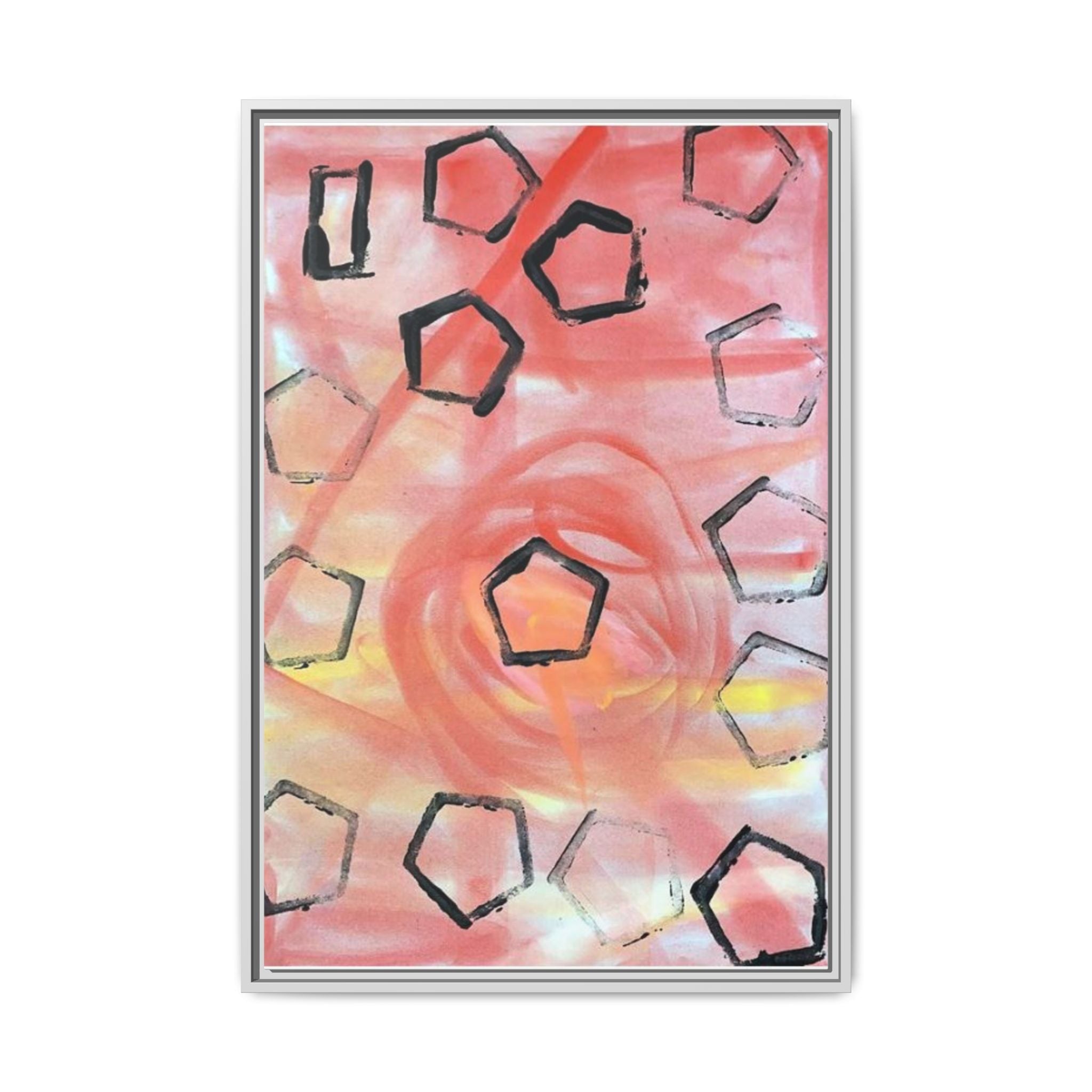 Mark Rothko Color Fields Matte Canvas, Framed Art by Jackson Smith