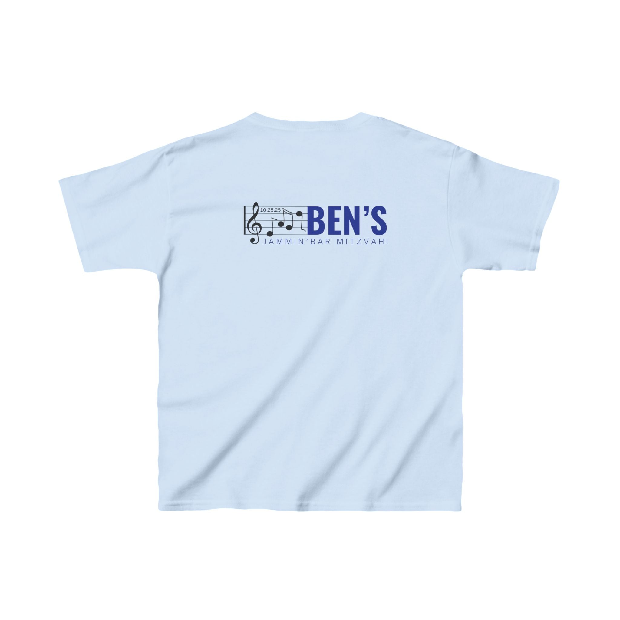 Kids Custom Bar Mitzvah Tee (Ben)