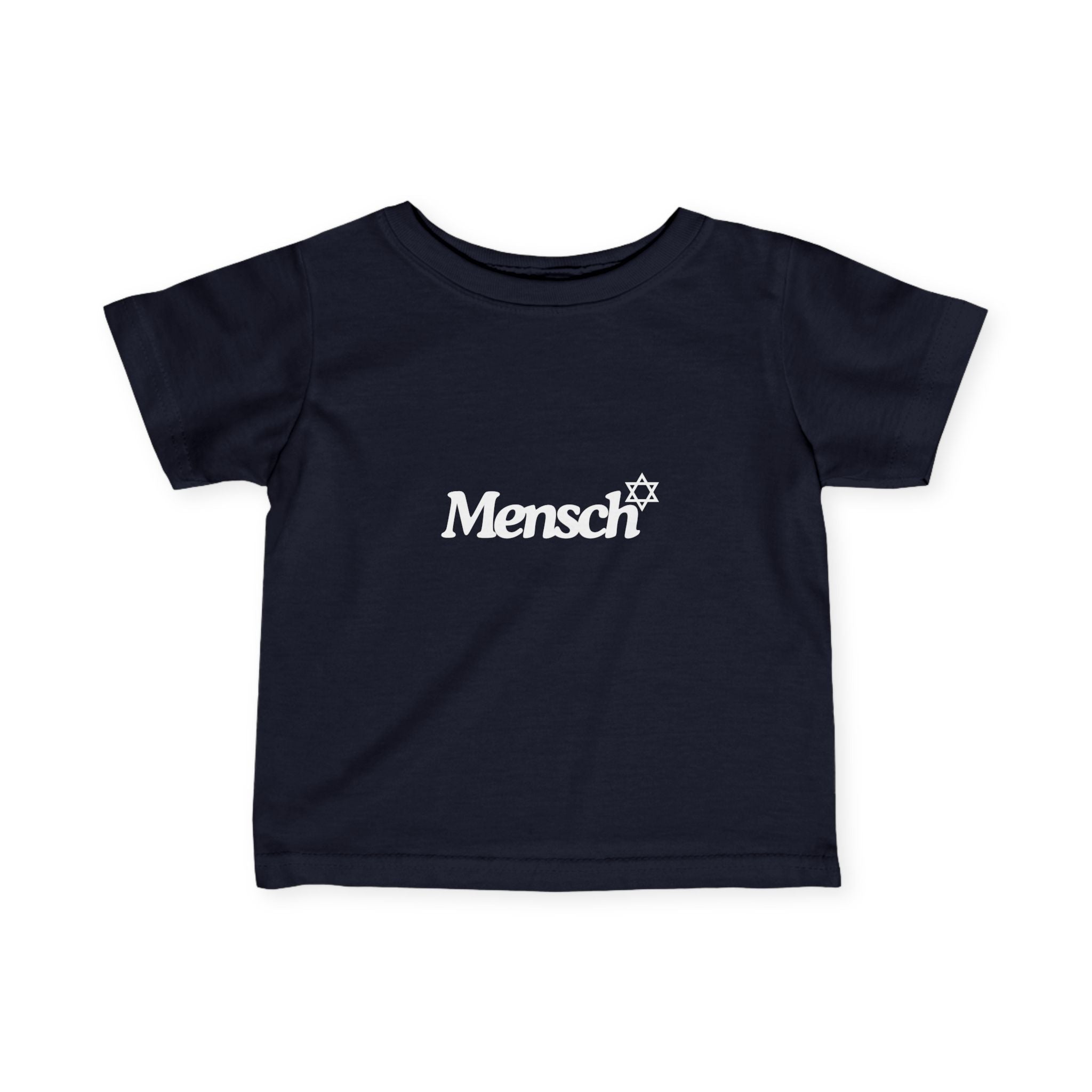 Mensch T-Shirt Toddler Tee, Jewish Baby ClothesMensch Lil Kids Tee Toddler Mensch Jewish Gift