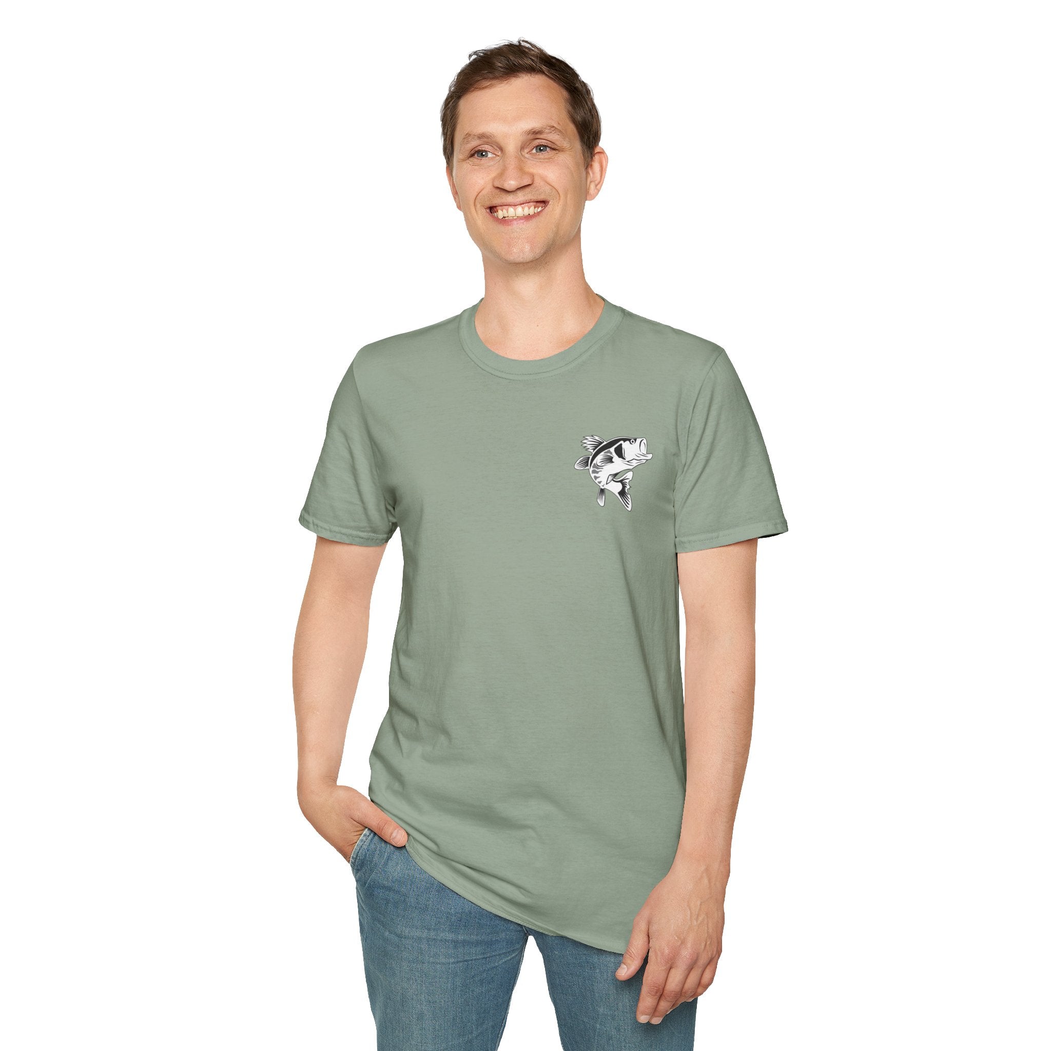 A Reel Expert Fishing Tee Unisex Softstyle T-Shirt