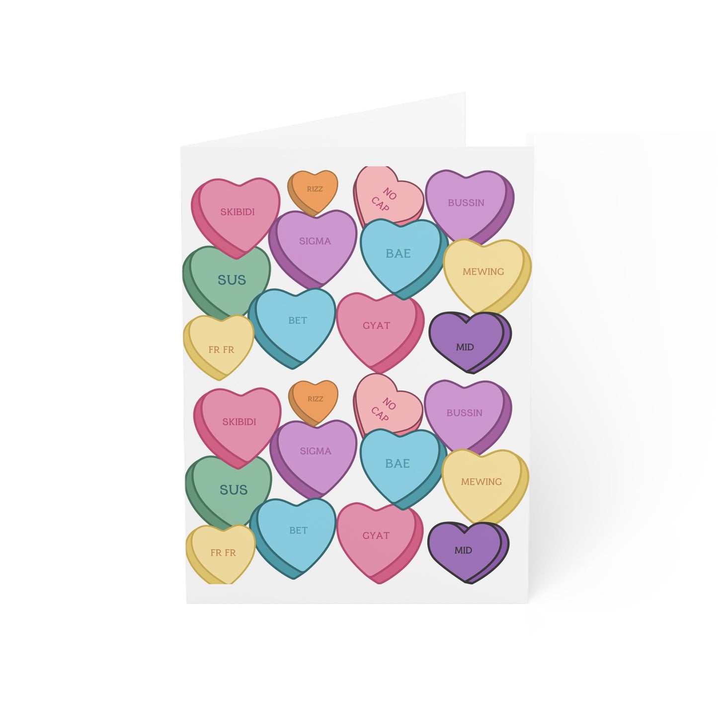 Kids Valentine's Cards with Envelopes (1, 10, 30, and 50pcs)