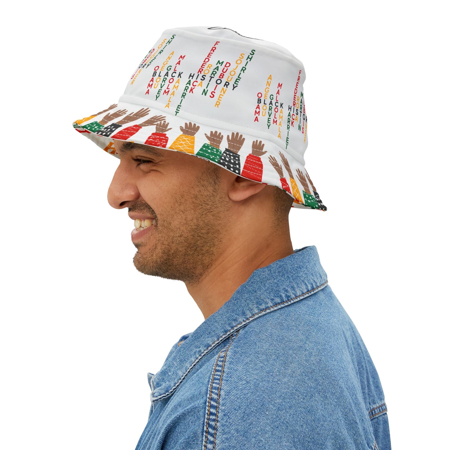 Black History Bucket Hat Black History Hat Black Leaders Hat