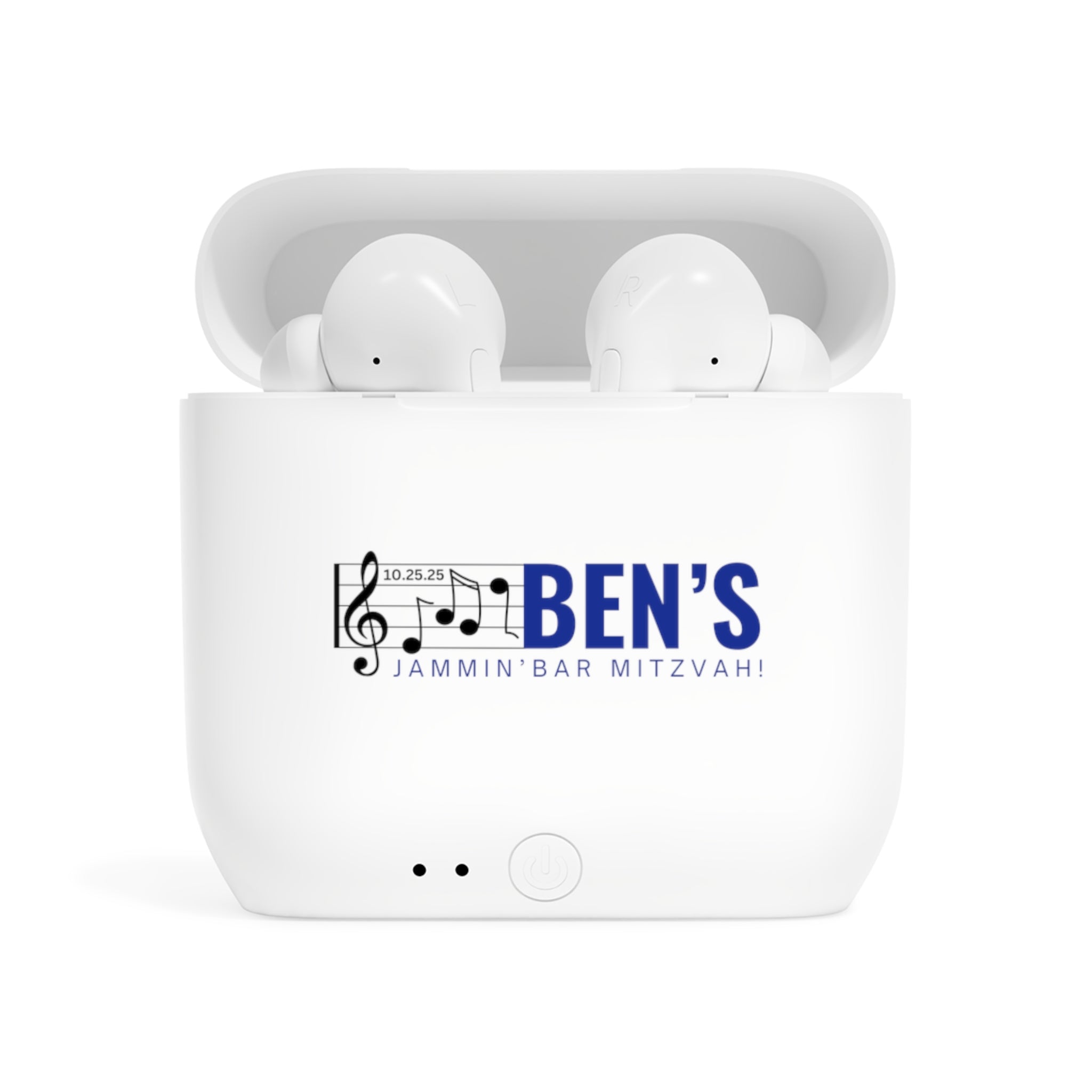 Custom Bar MItzvah Gift Essos Wireless Earbuds Custom for Ben