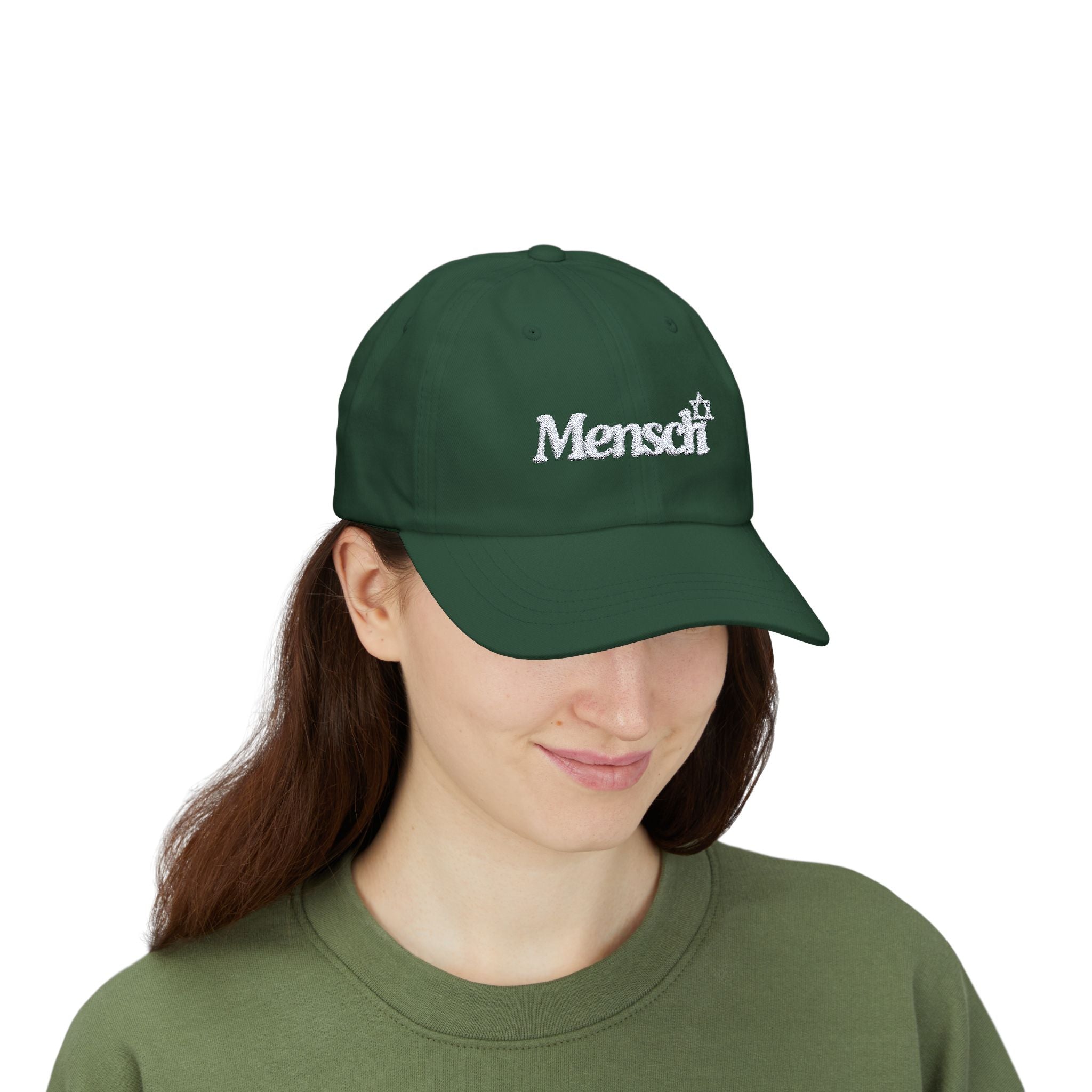 Mensch Hat  Baseball Hat Mensch Soft Cap Jewish Gift