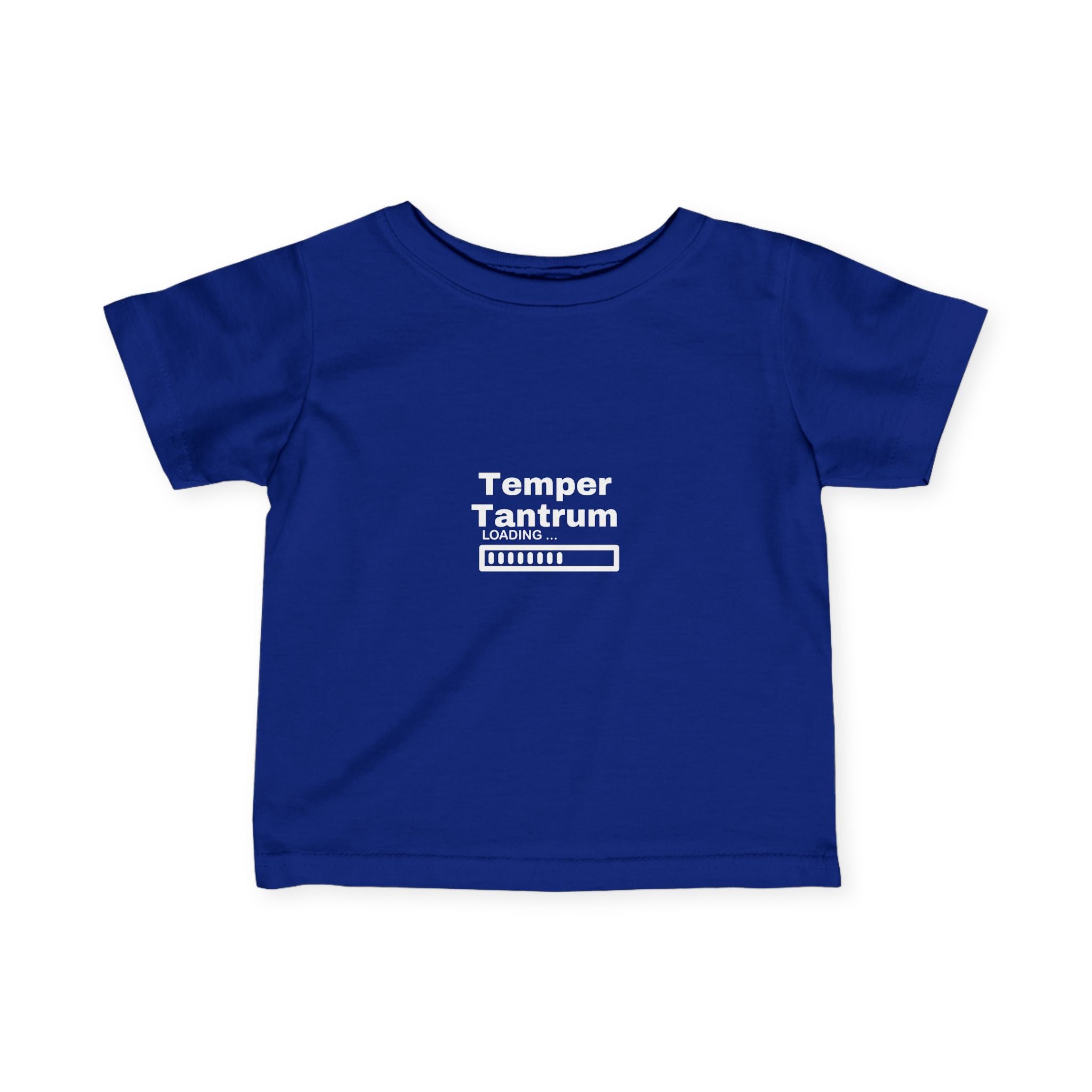 Temper Tantrum Loading Funny Infant Temper Tantrum Tee, Baby Shirt, Toddler Humor T-Shirt, Gift for New Parents, Cute Baby Outfit