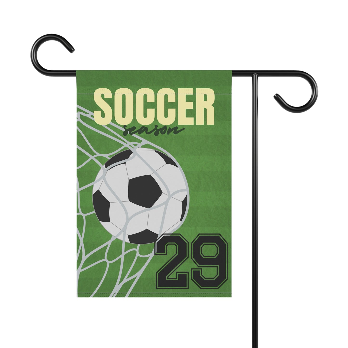 Soccer Garden Flag, Home of Your Favorite Athlete, Garden Flag, Soccer Flag Welcome Flag Custom Soccer