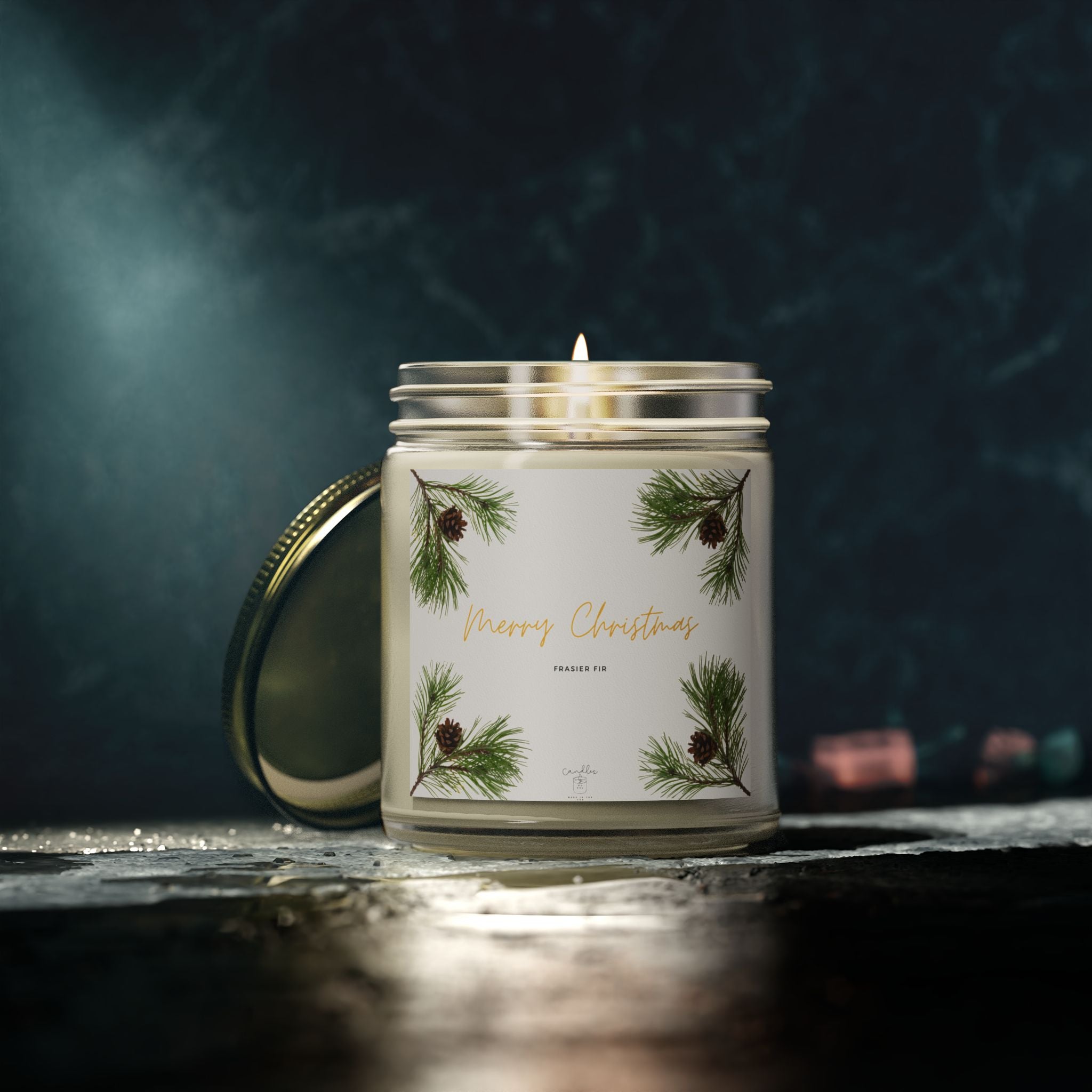 Frasier Fir Candle Pine Tree Candle Christmas Tree Candle