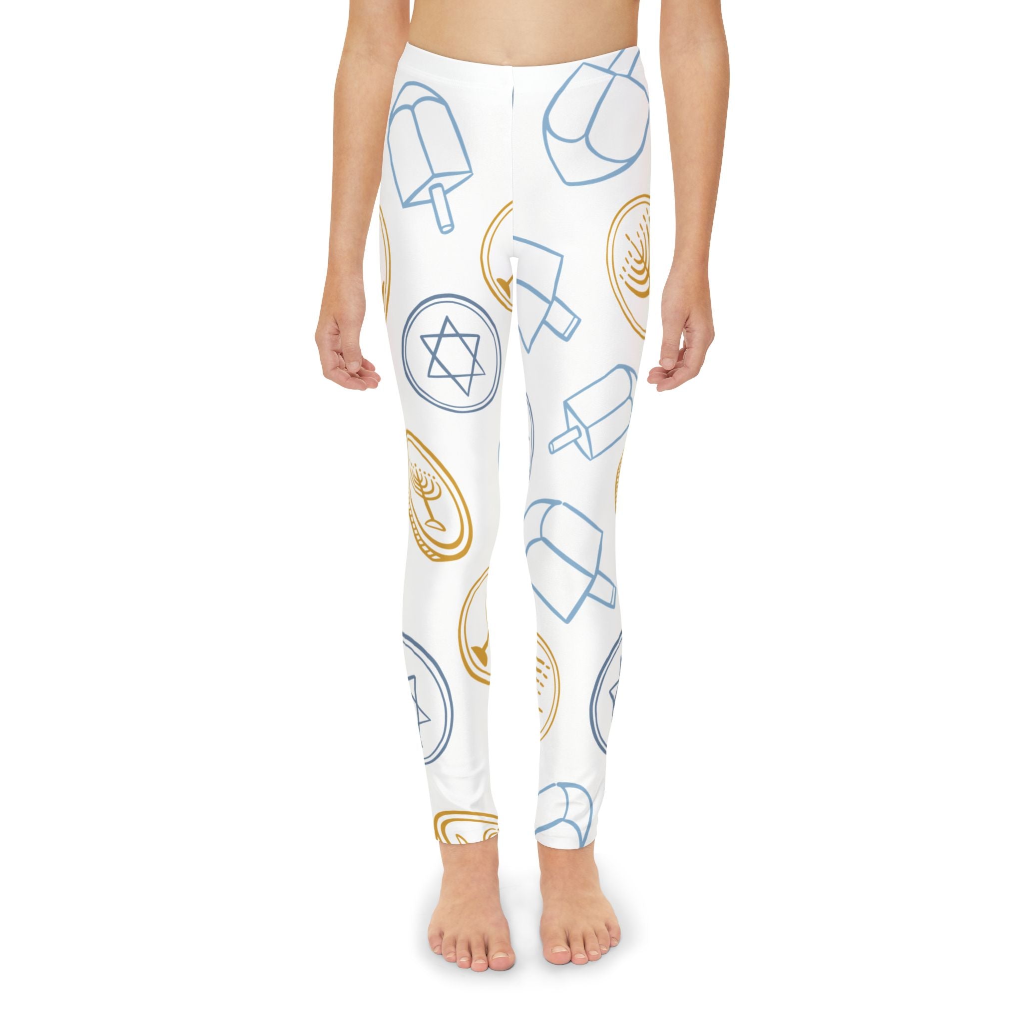 Hanukkah Leggings Kids Chanukah Leggings