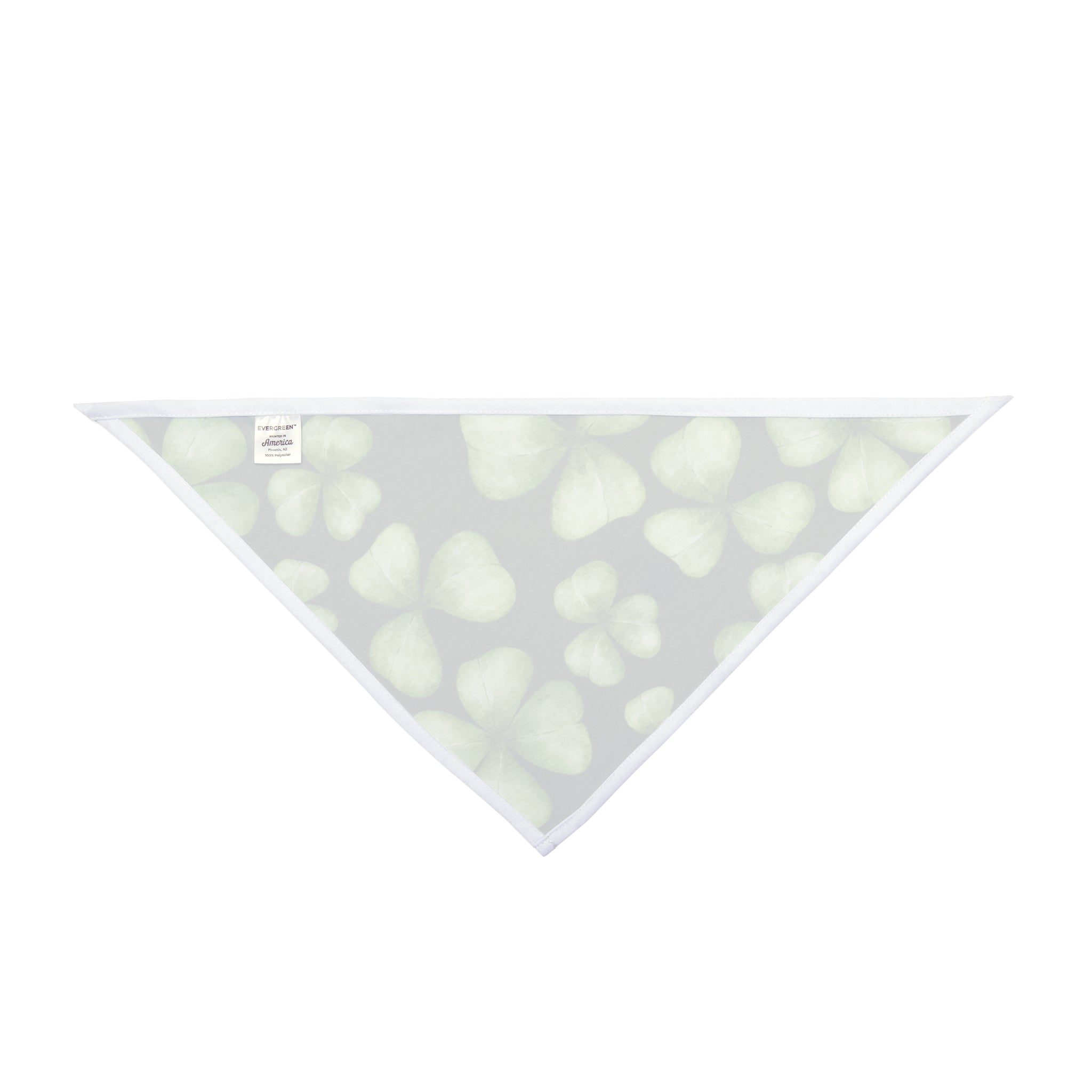 Irish Pet Bandana Shamrock Dog Bandana St. Patrick's Dog Bandana