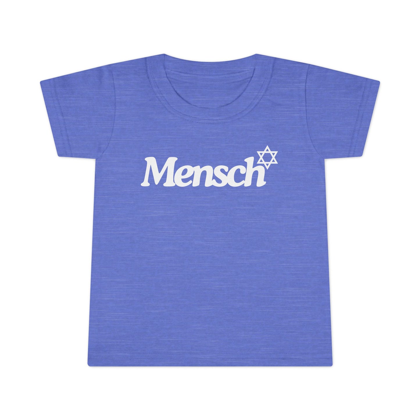 Toddler Mensch T-Shirt Jewish Kids Tee Yiddish Fun Playtime Shirt Jewish Toddler Gifts