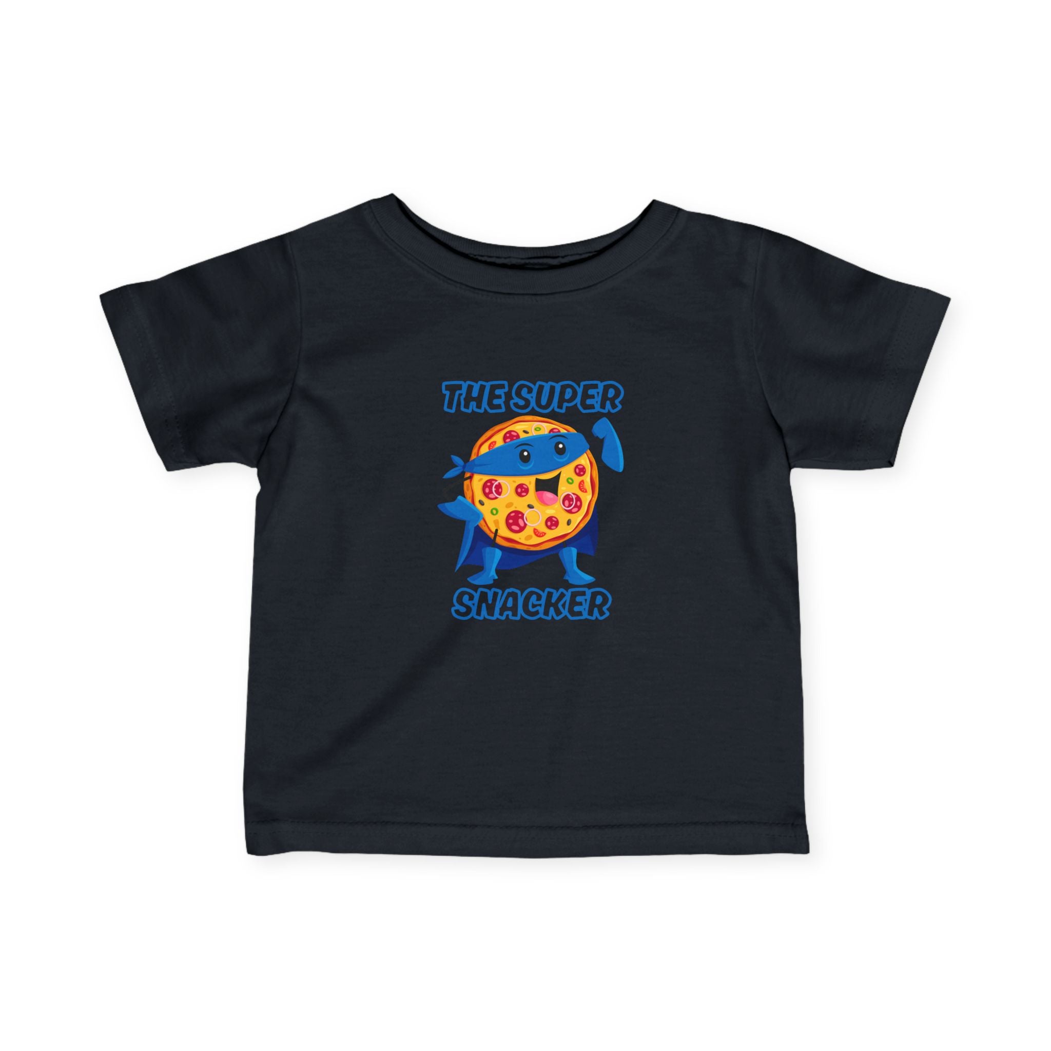 Super Snacker Infant Tee - Cute Kids T-Shirt, Baby Gift, Playtime Apparel, Foodie Theme, Funny Toddler Shirt