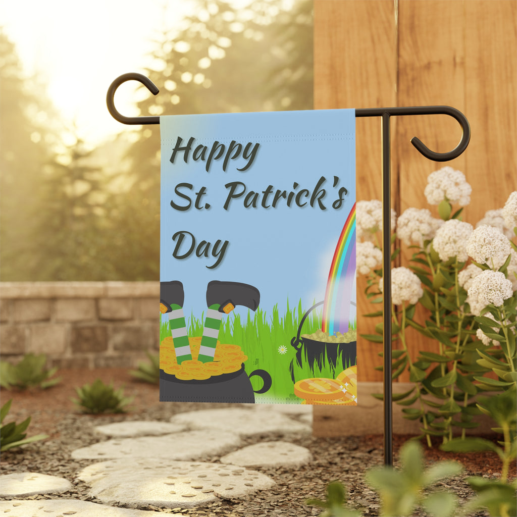 St. Patrick's Day Welcome Flag St. Patricks Day Irish Garden Flag