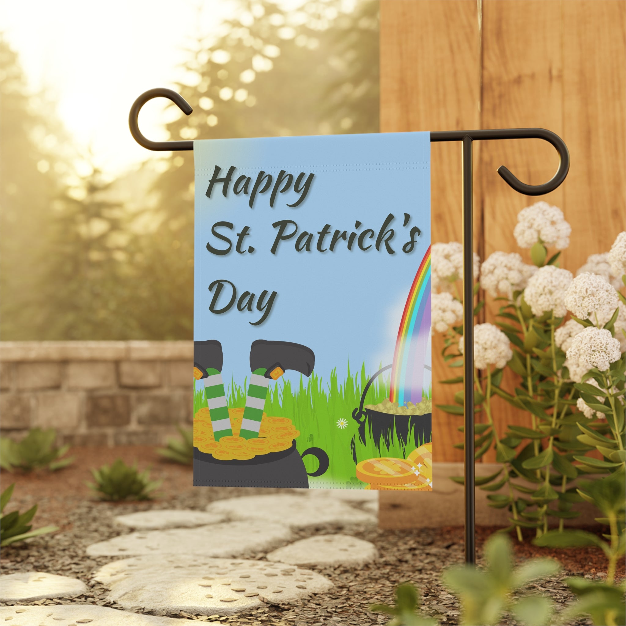 St. Patrick's Day Welcome Flag St. Patricks Day Irish Garden Flag